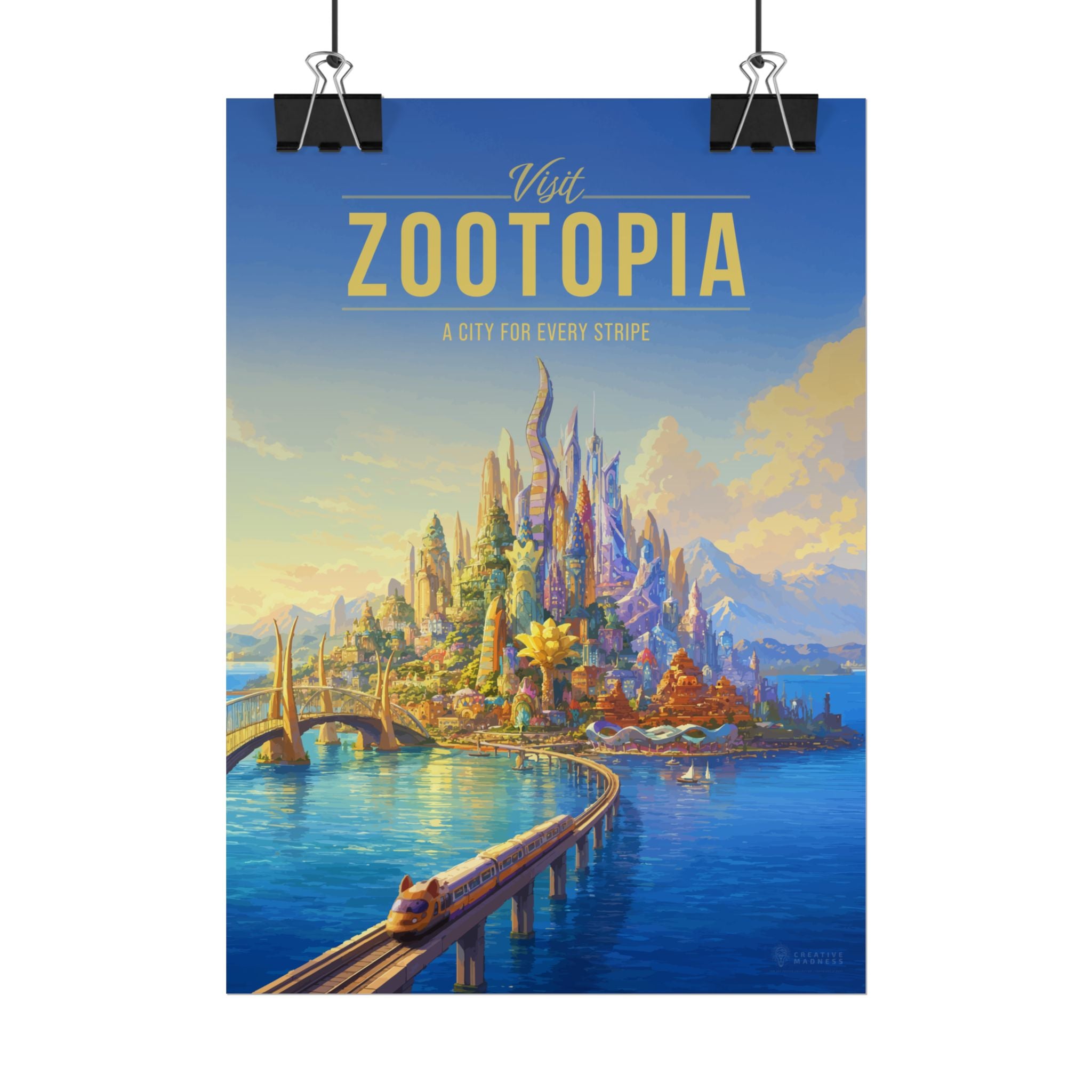 Zootopia Travel Poster