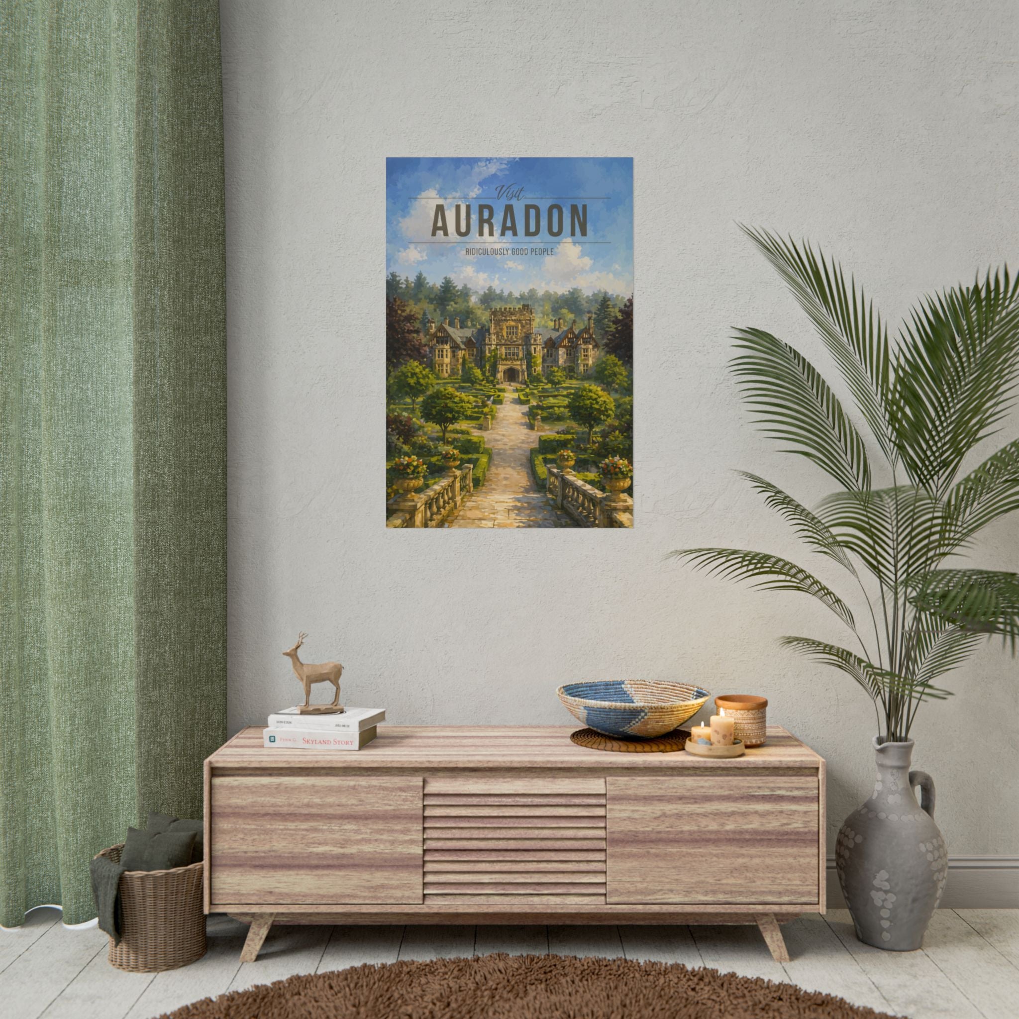 Auradon Travel Poster