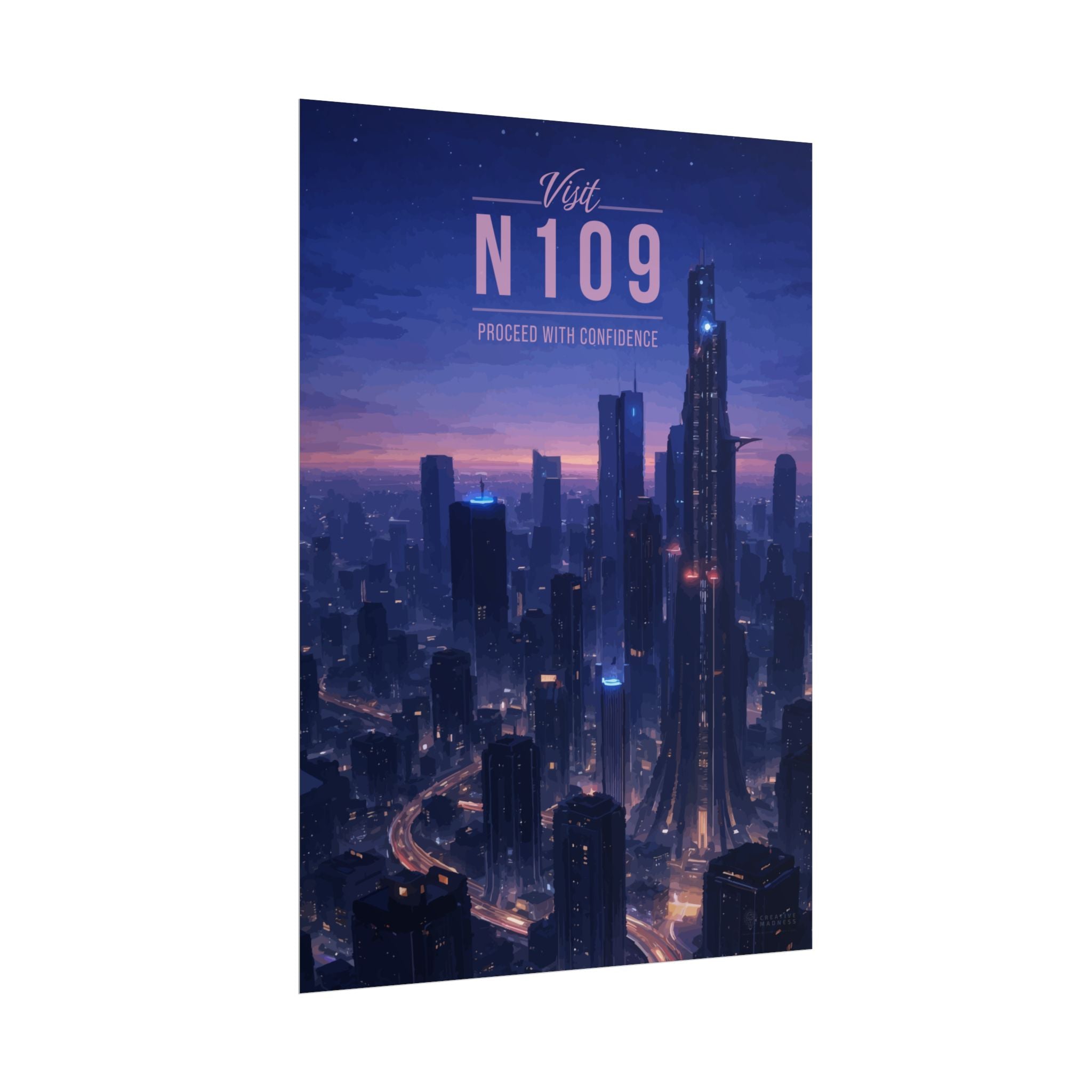 N109 Travel Poster