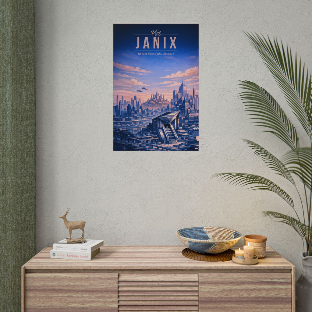 Janix Travel Poster