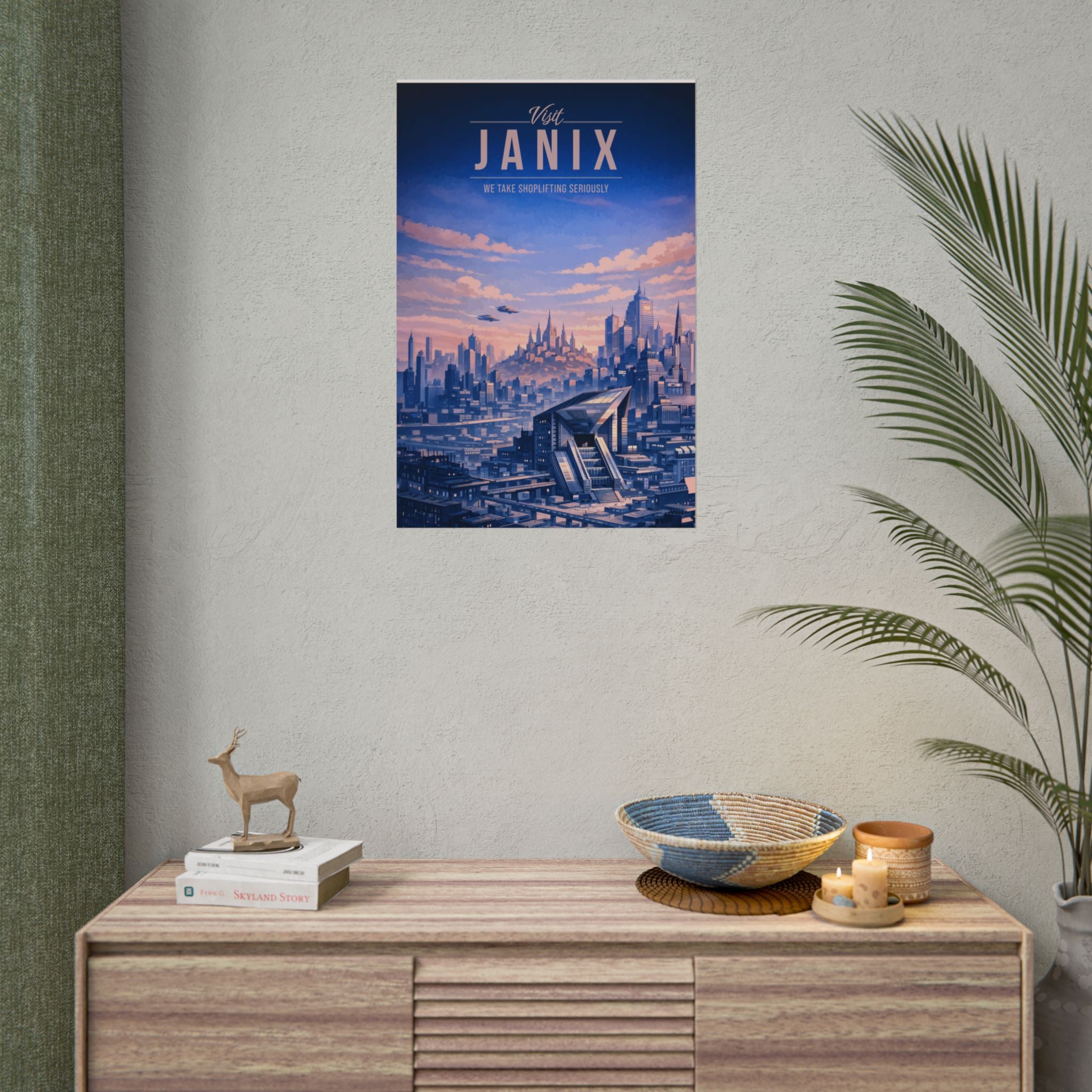 Janix Travel Poster