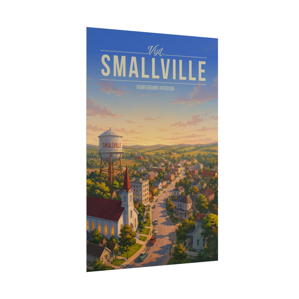 Smallville Travel Poster
