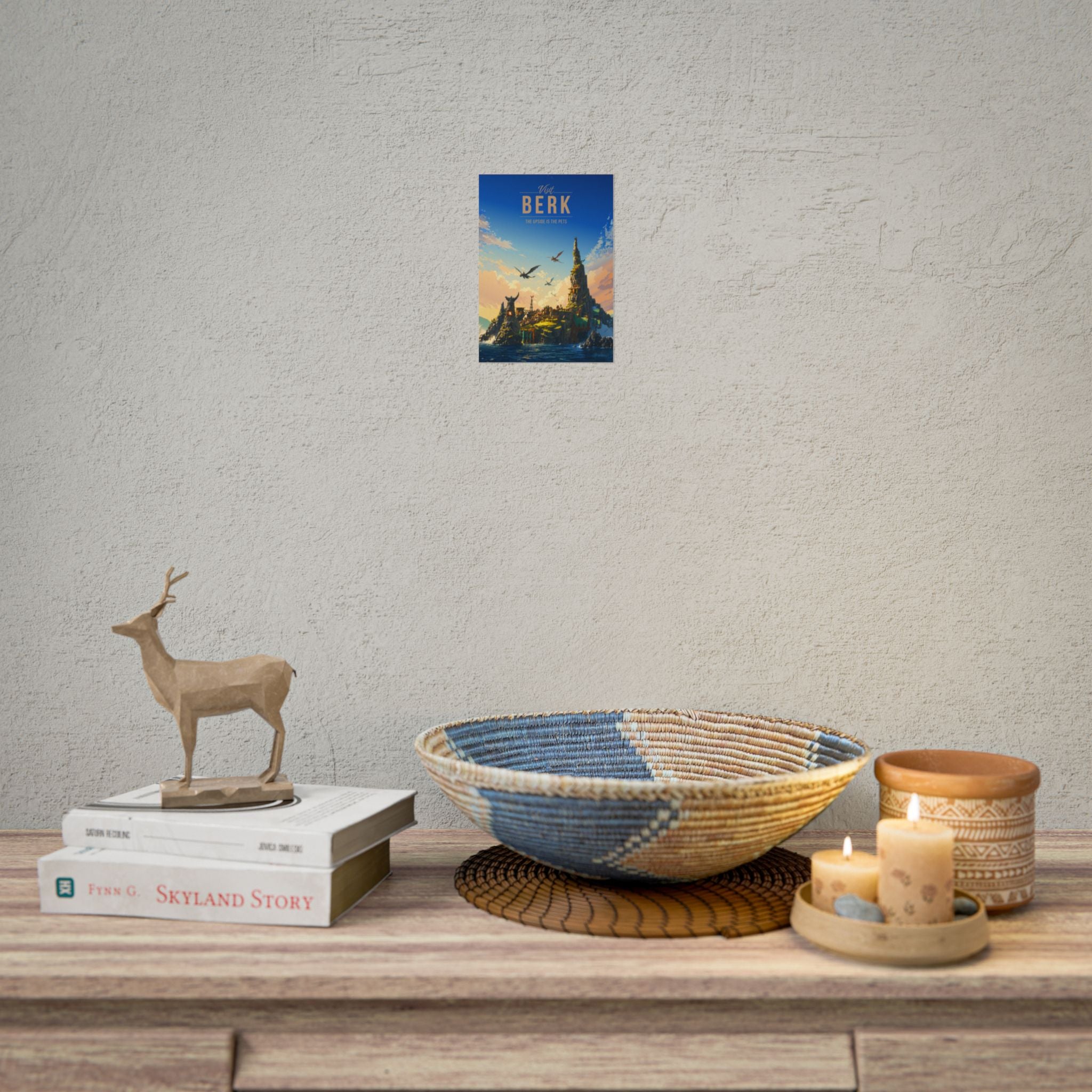 Berk Travel Poster