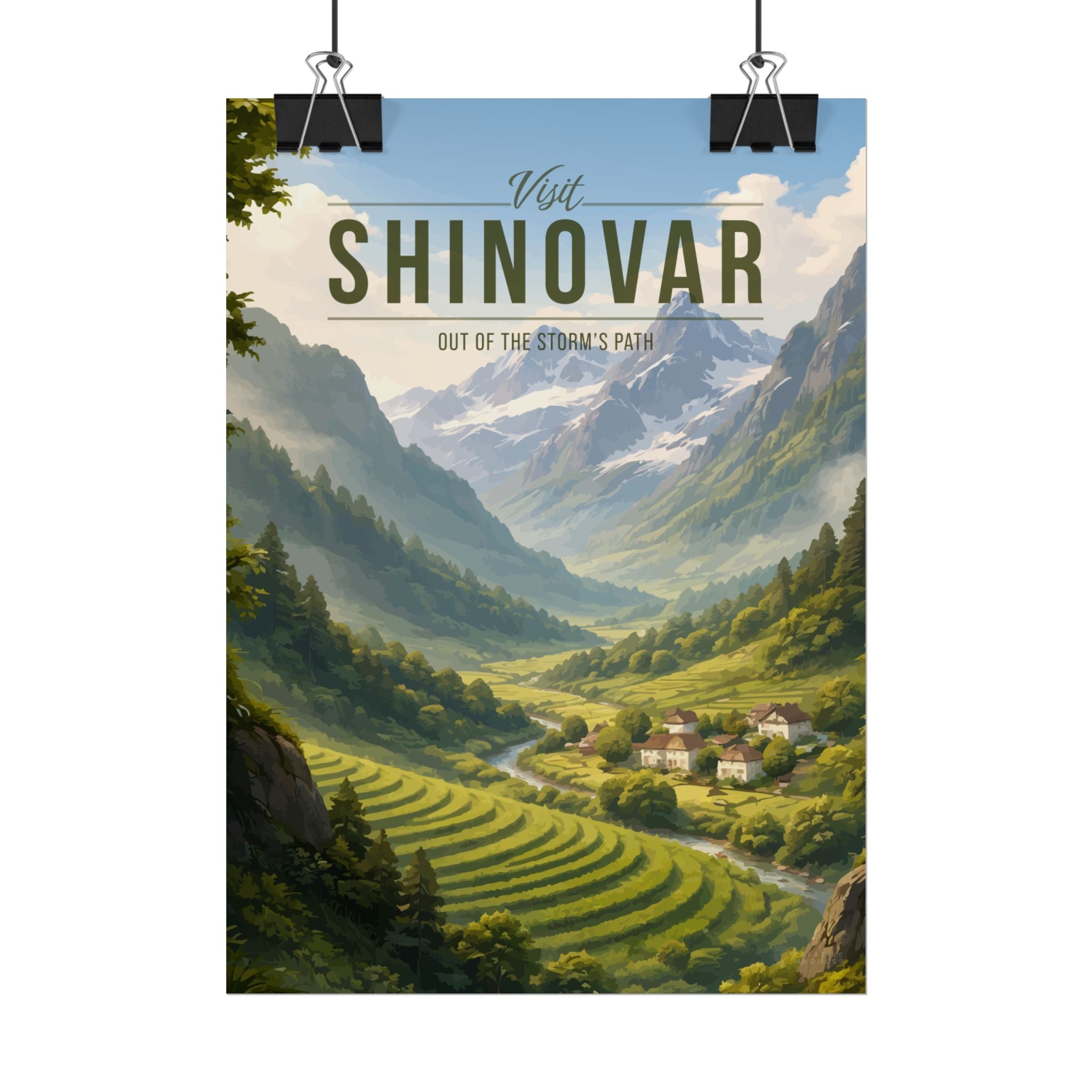 Shinovar Travel Poster