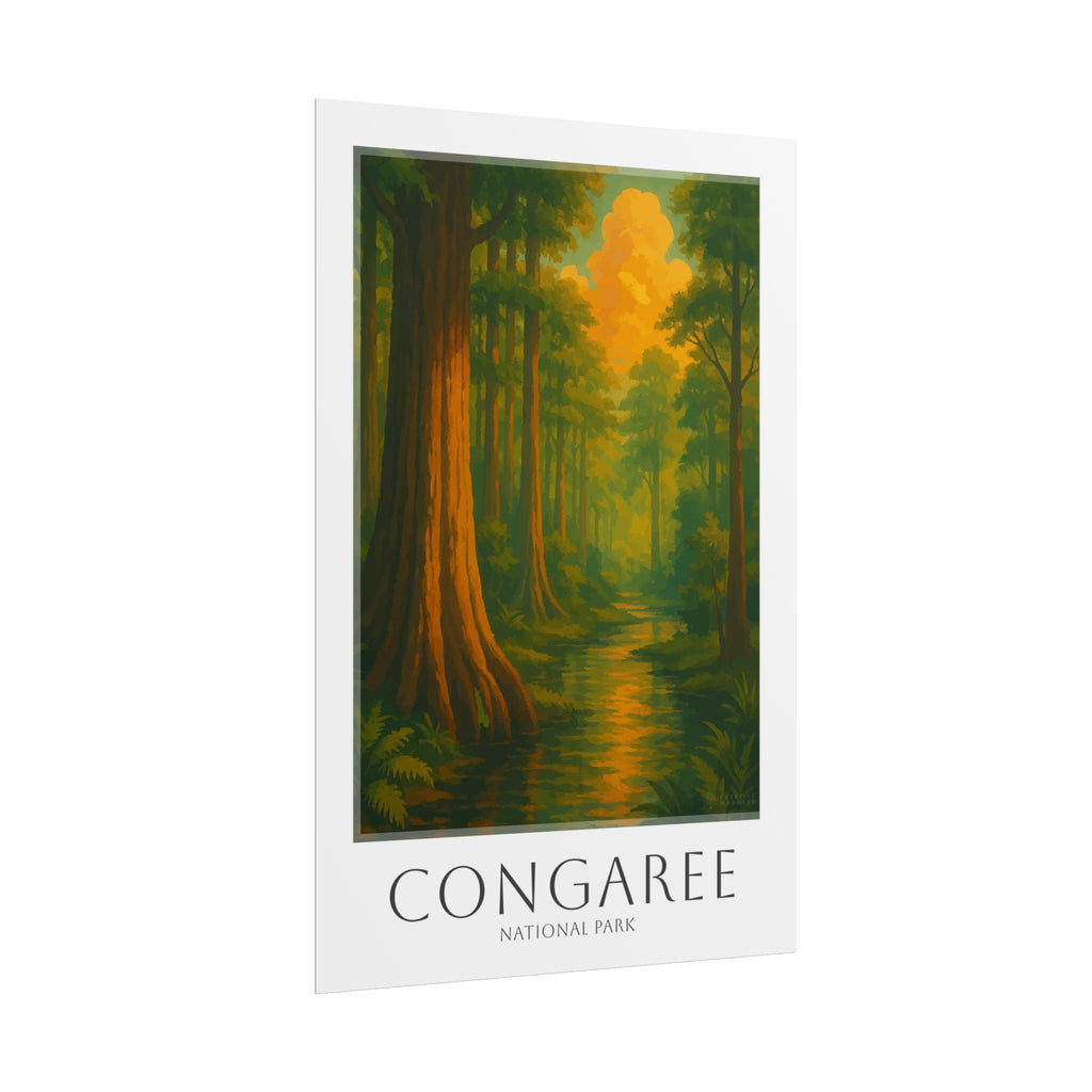 CONGAREE * Travel Poster * National Park Wall Art