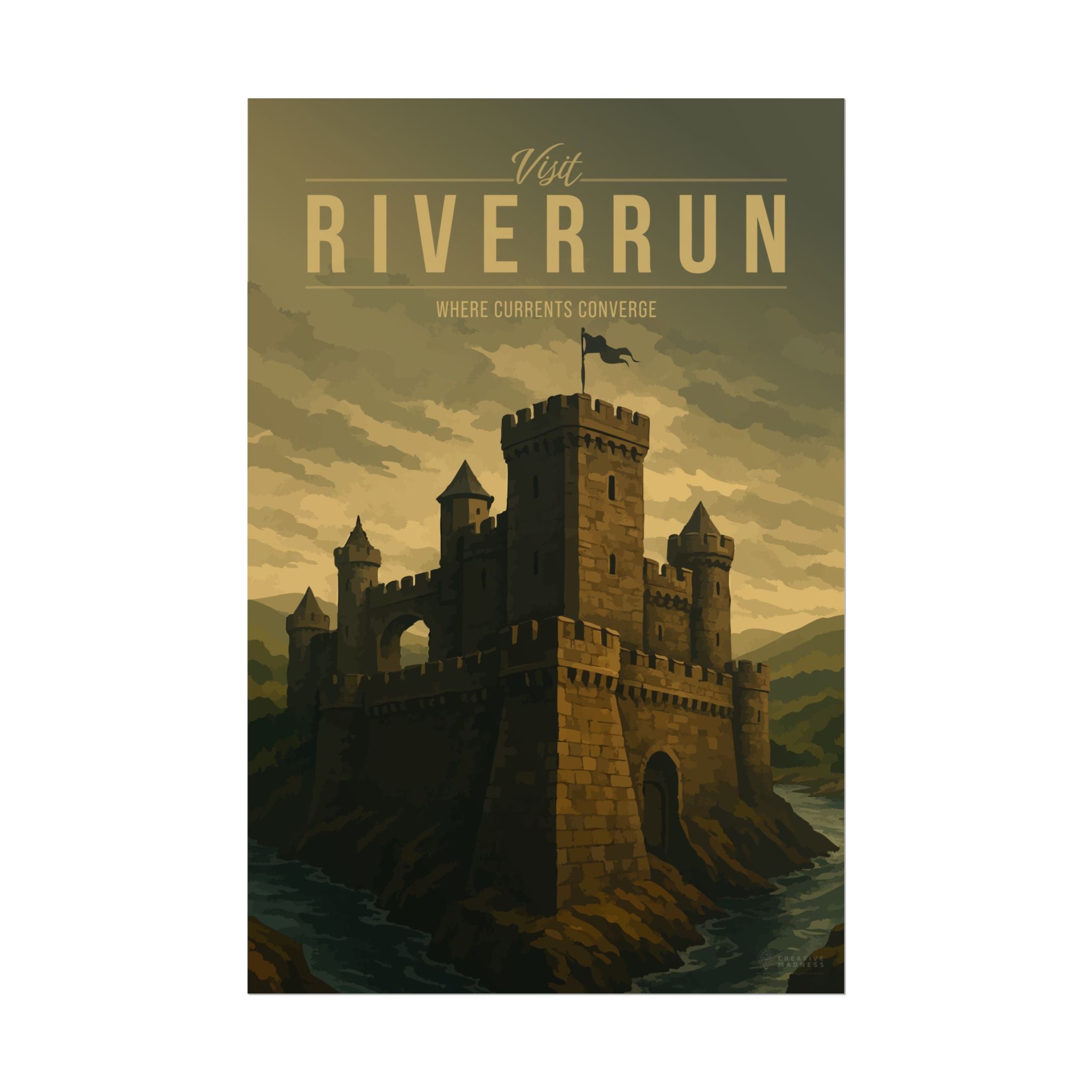Riverrun Travel Poster