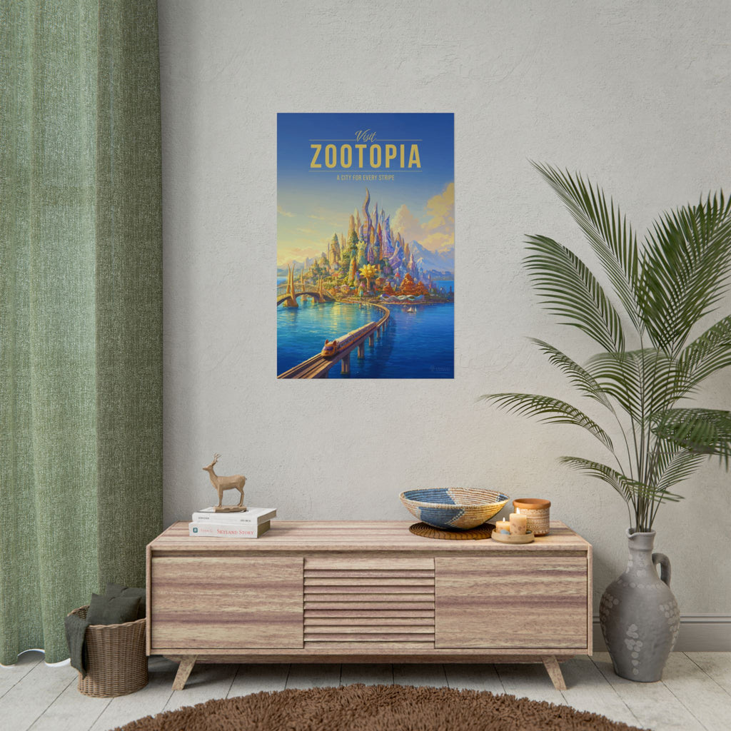 Zootopia Travel Poster