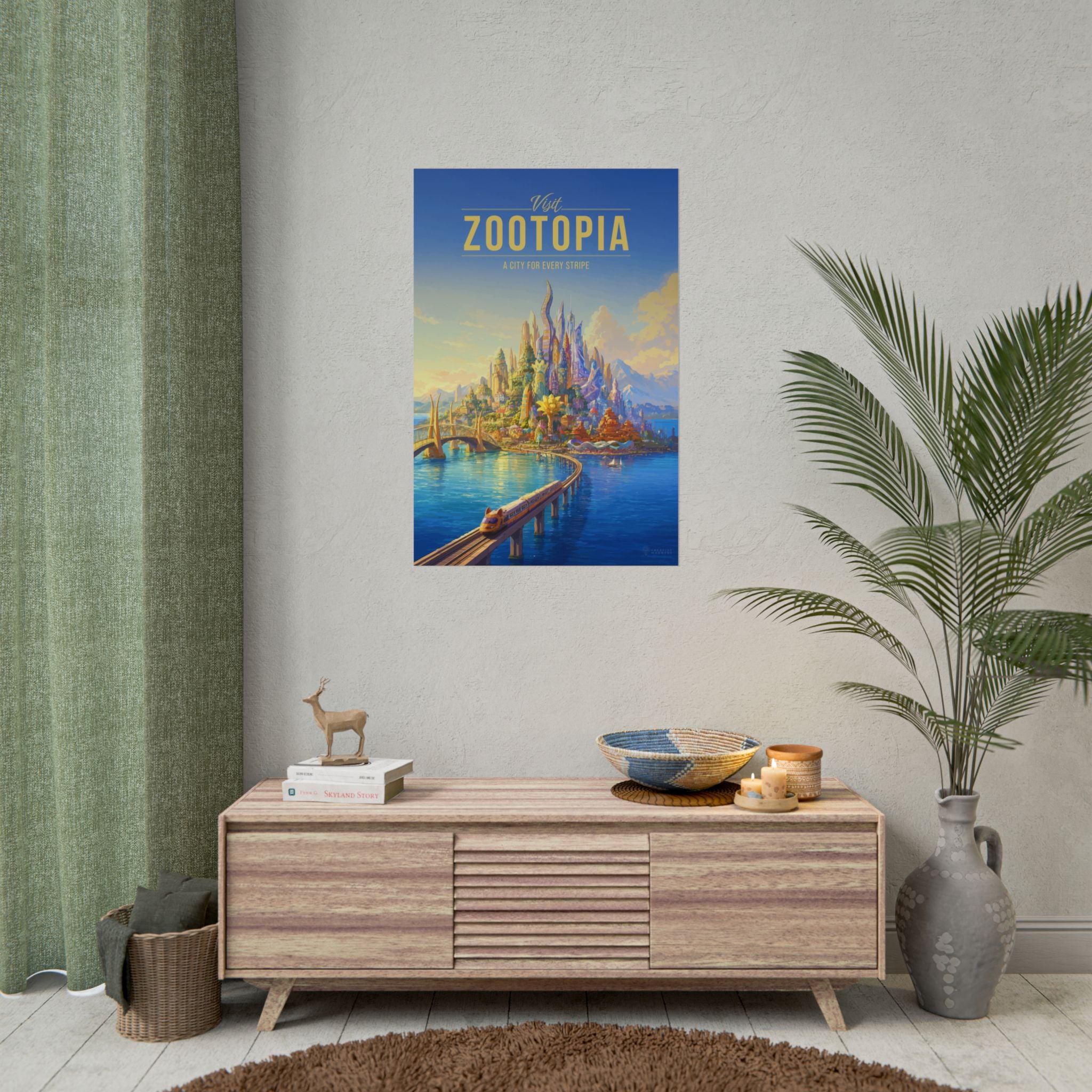 Zootopia Travel Poster