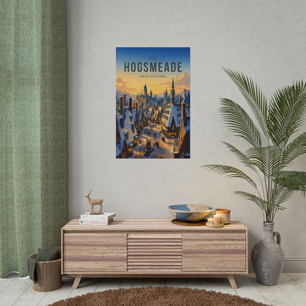 Hogsmeade Travel Poster