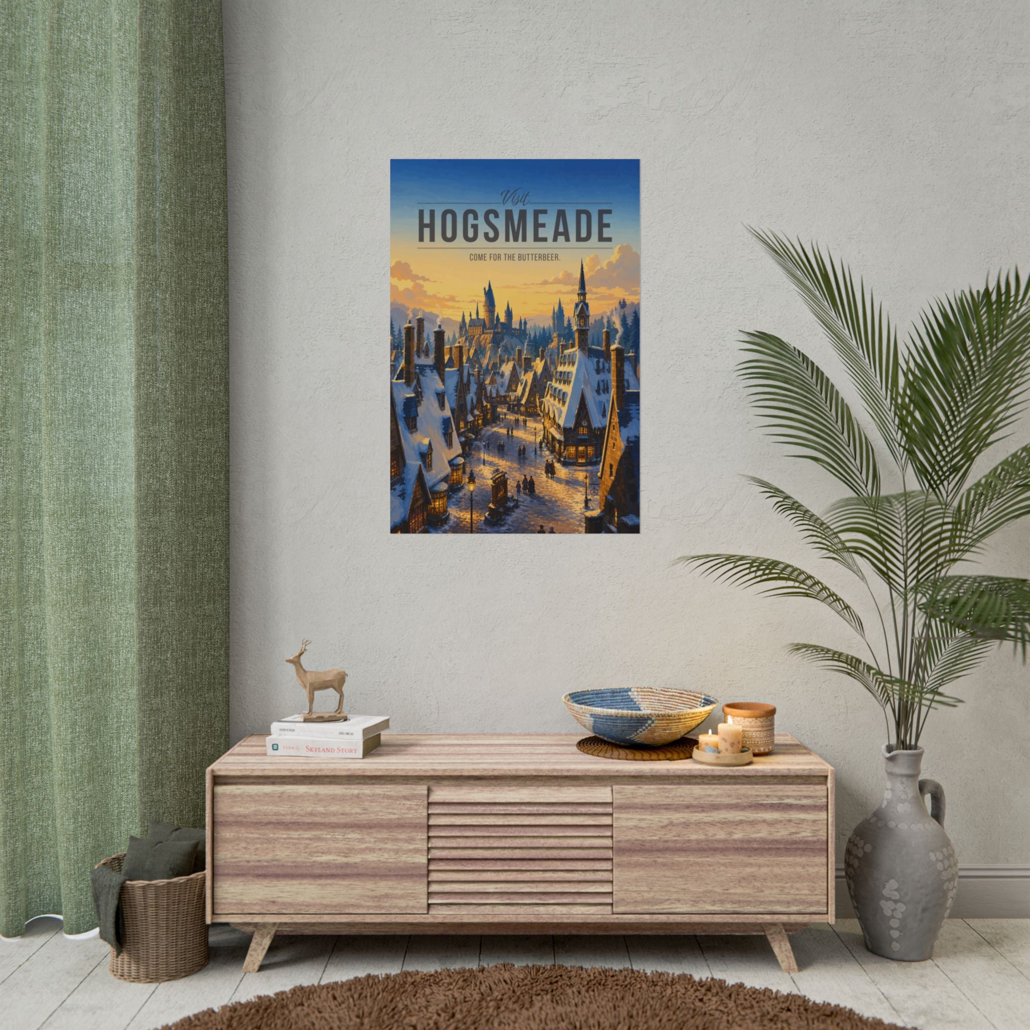 Hogsmeade Travel Poster
