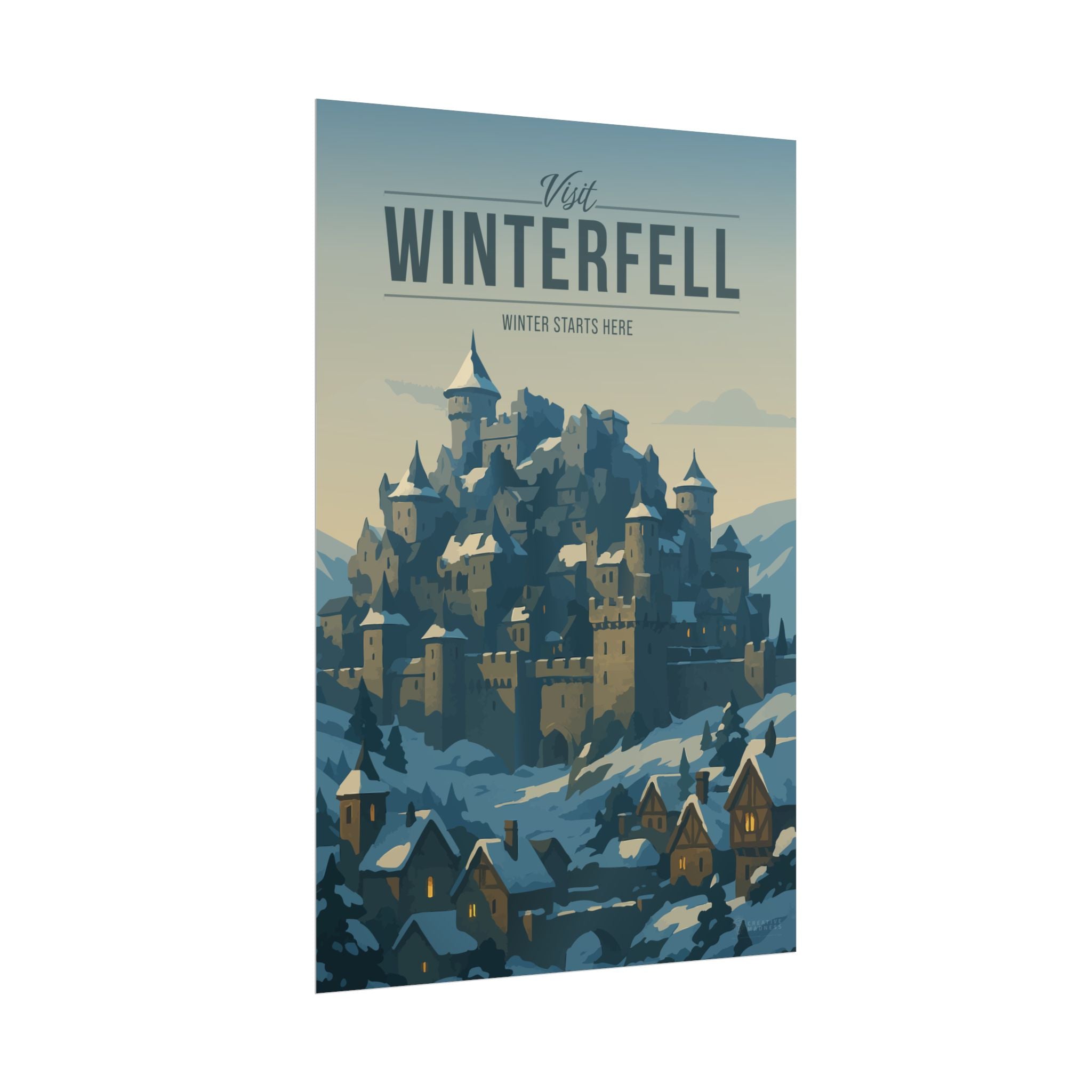 Winterfell Travel Poster