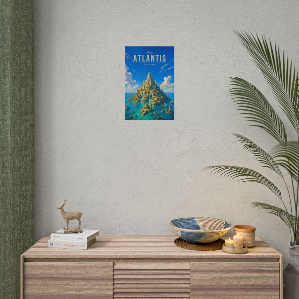 Atlantis Travel Poster