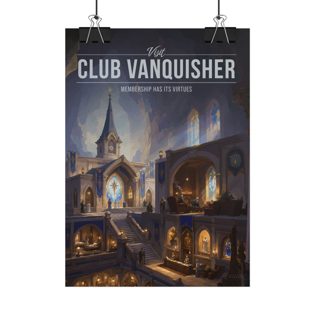 Club Vanquisher Travel Poster