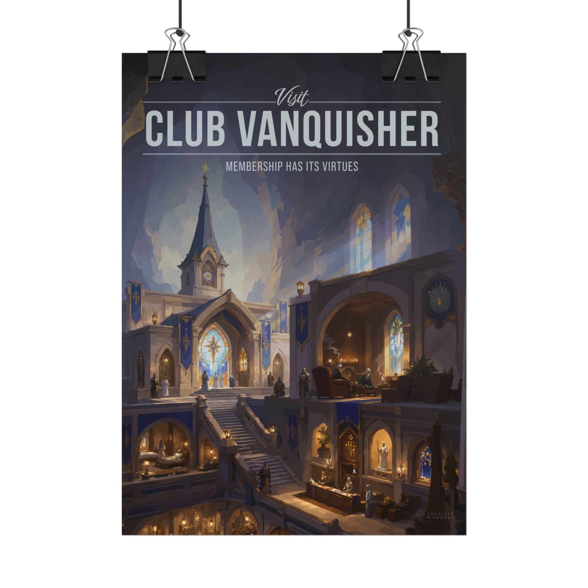 Club Vanquisher Travel Poster
