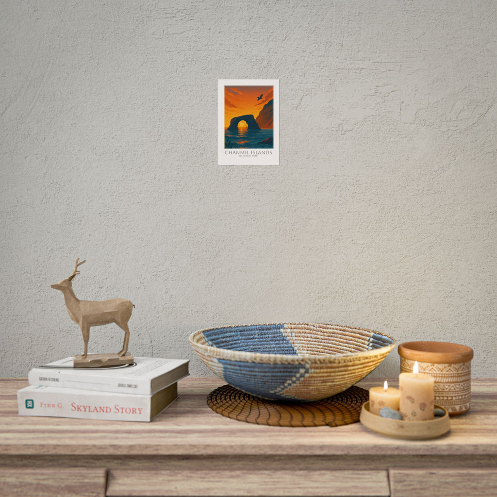 CHANNEL ISLANDS * Travel Poster * National Park Wall Art