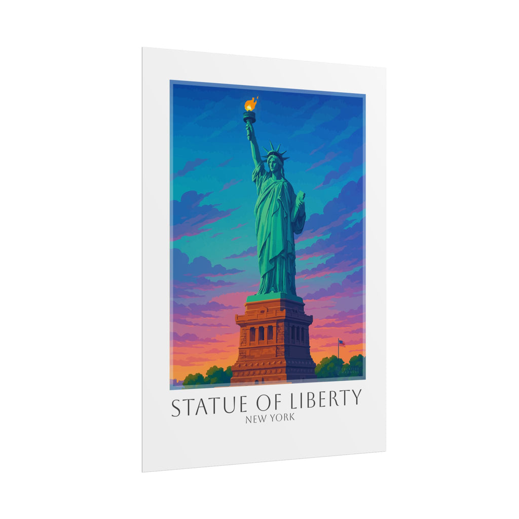 Statue Of Liberty Travel Poster
