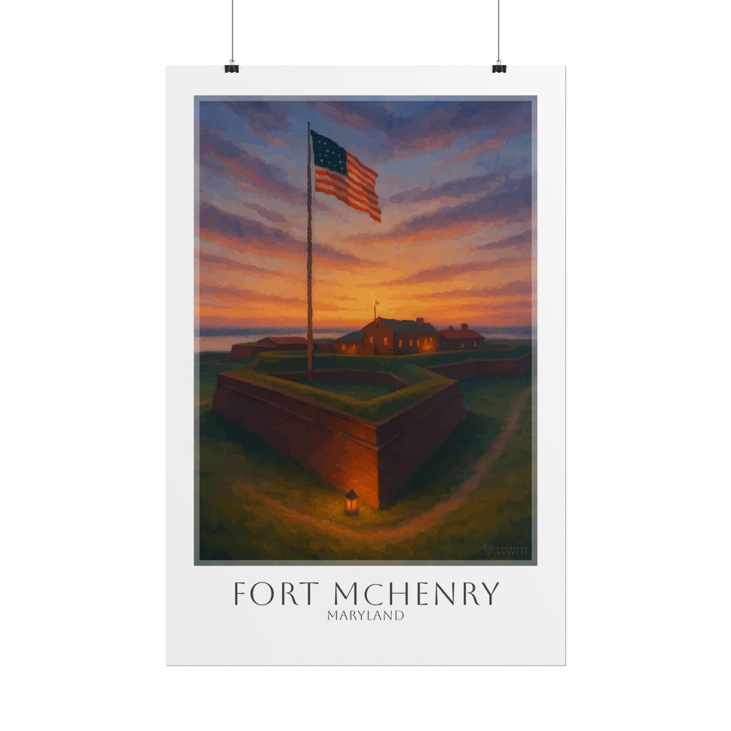 Fort Mchenry Travel Poster