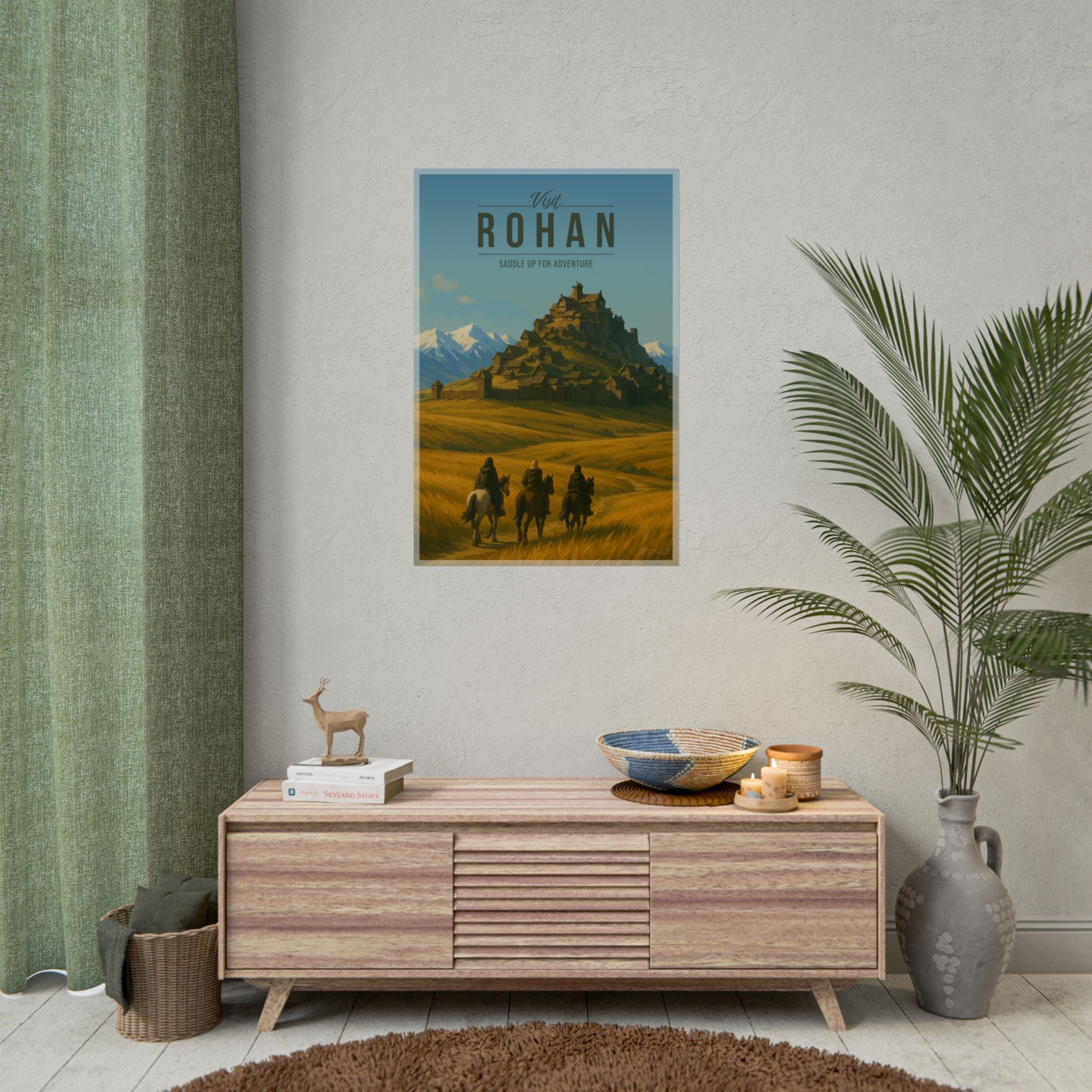Rohan Travel Poster