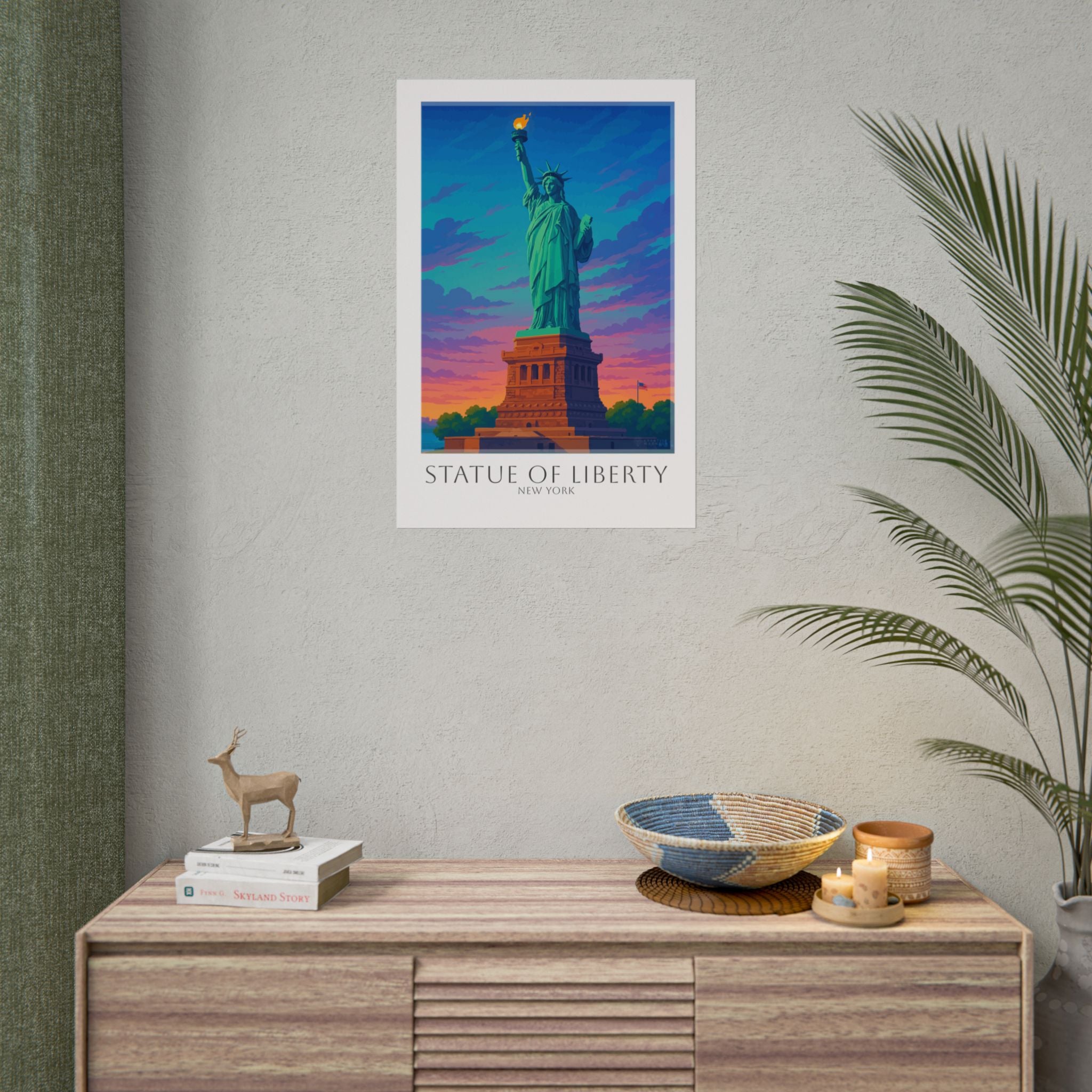 Statue Of Liberty Travel Poster