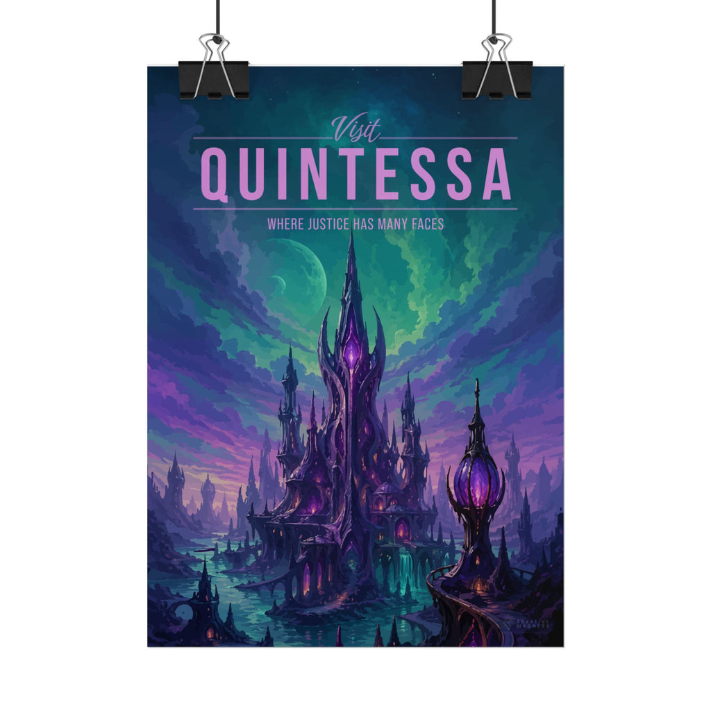 Quintessa Travel Poster