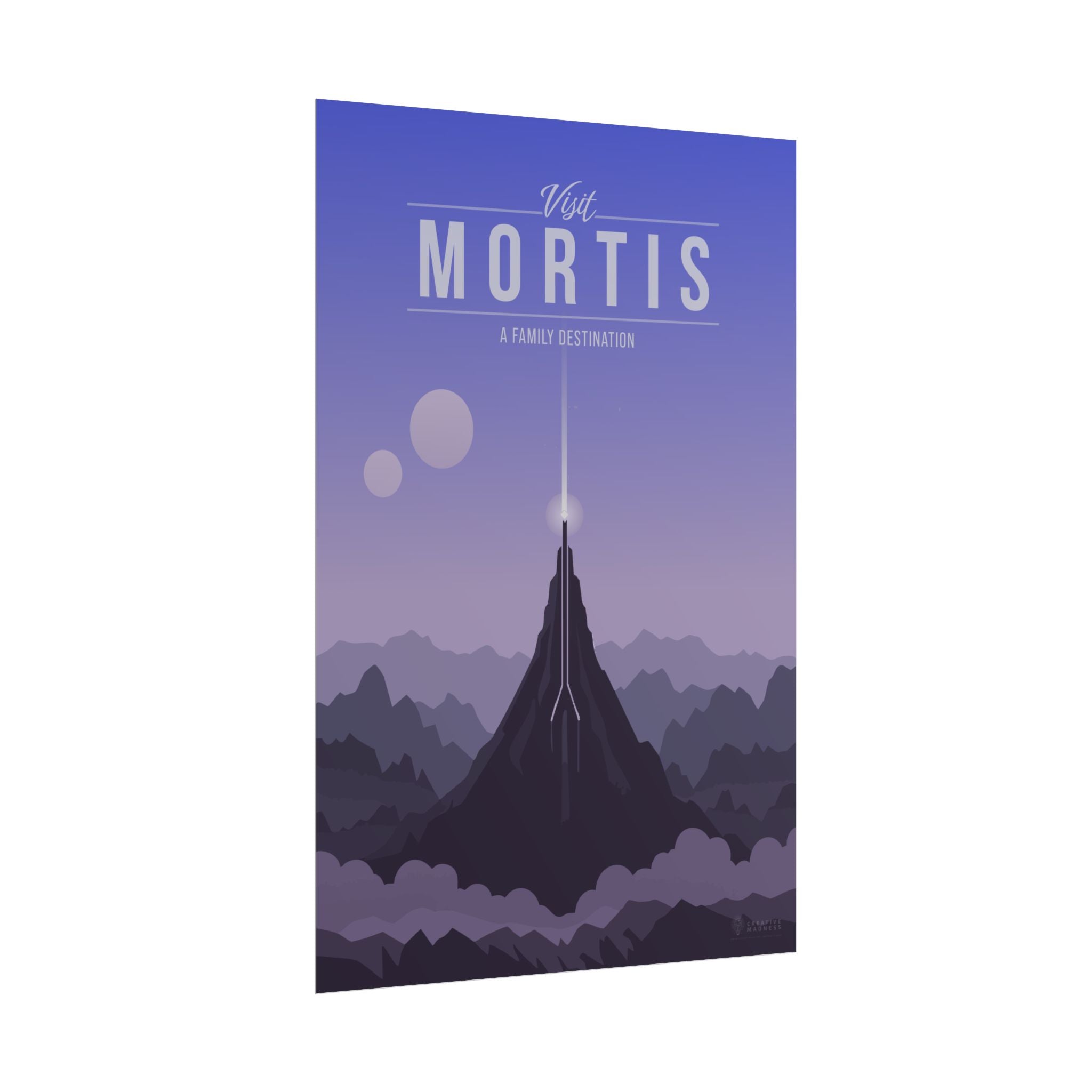 Mortis Travel Poster