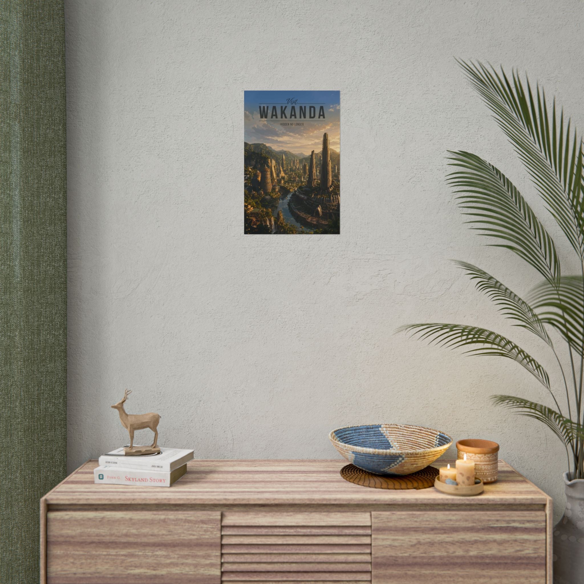 Wakanda Travel Poster