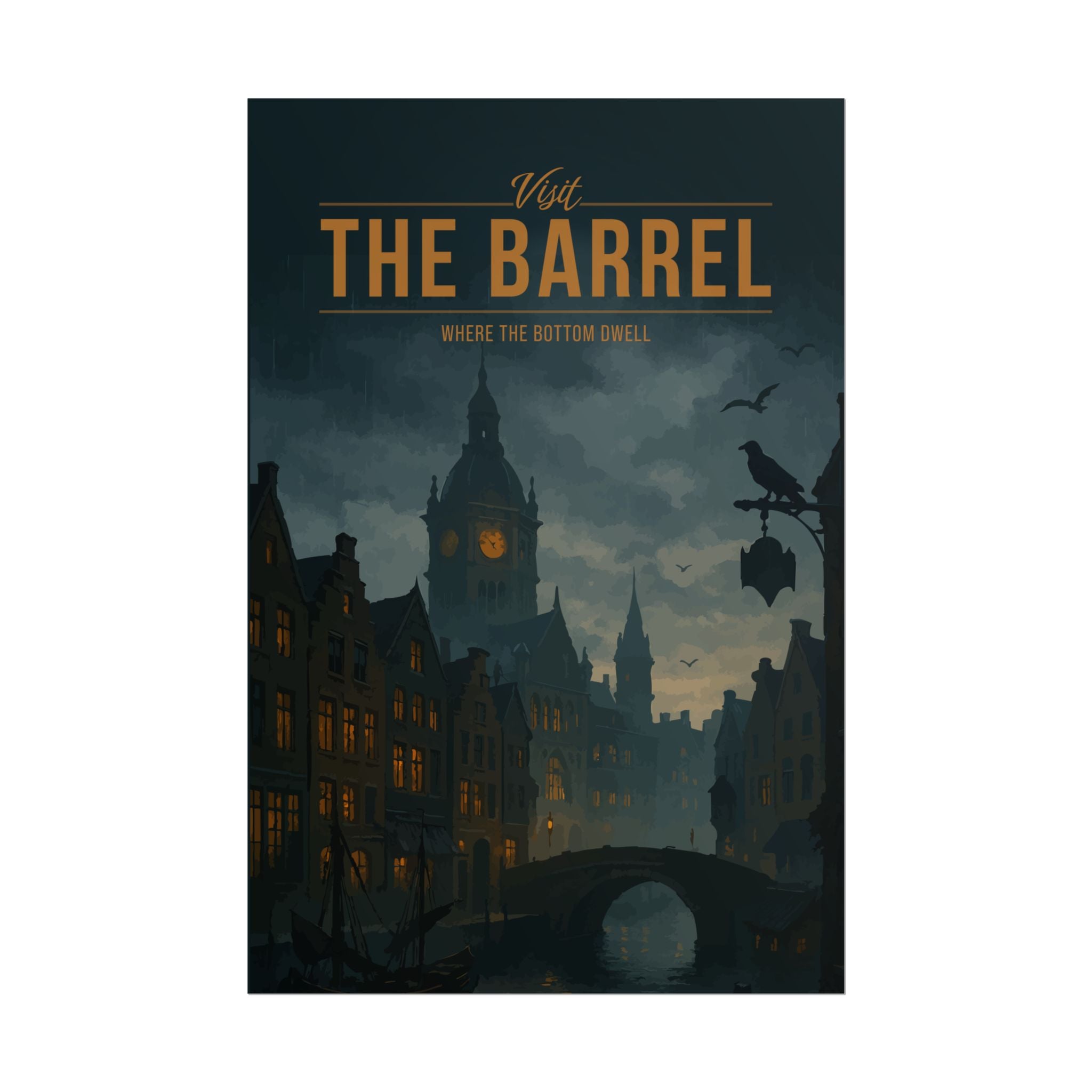 The Barrel Travel Poster