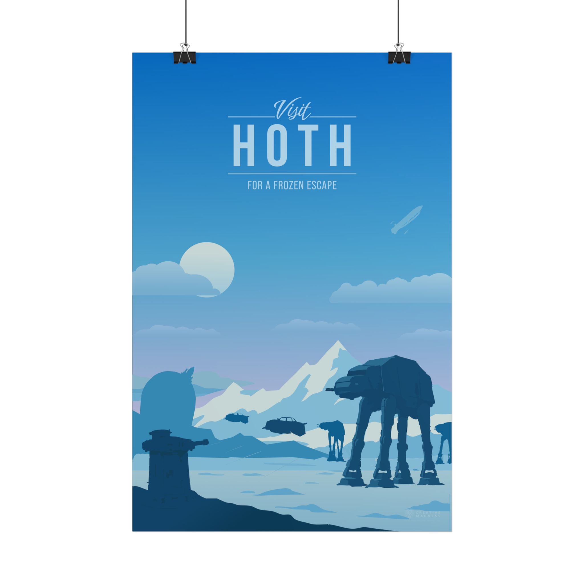 Hoth Travel Poster