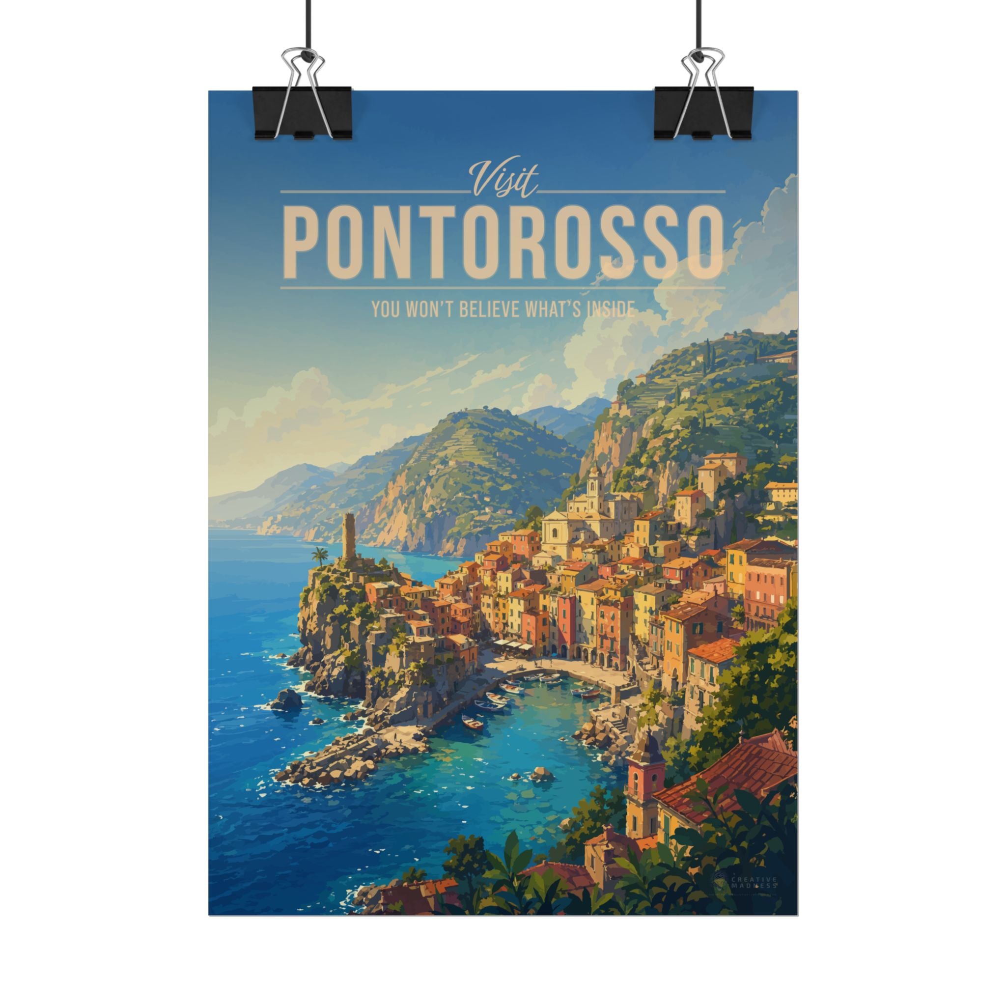 Pontorosso Travel Poster