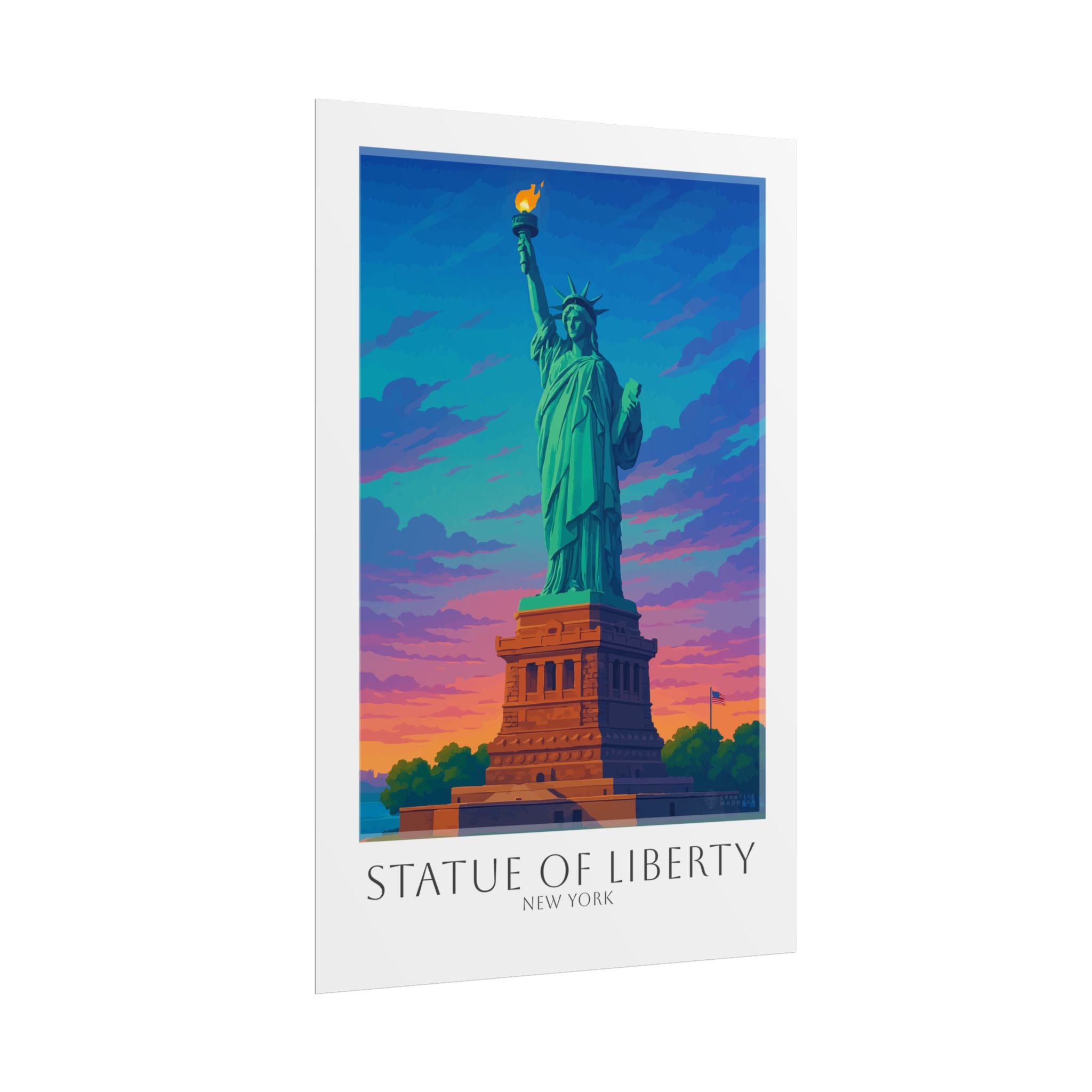 Statue Of Liberty Travel Poster