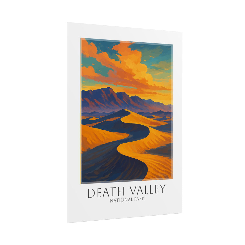 DEATH VALLEY * Travel Poster * National Park Wall Art