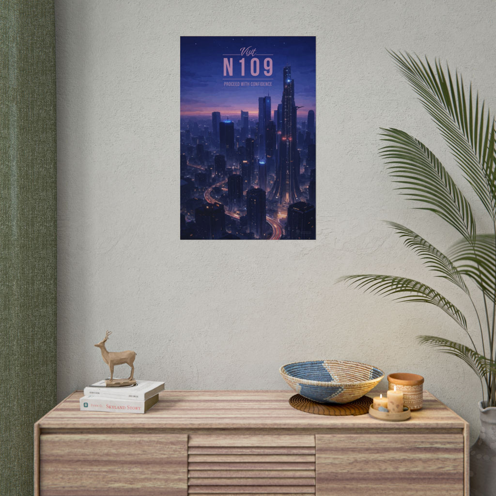 N109 Travel Poster