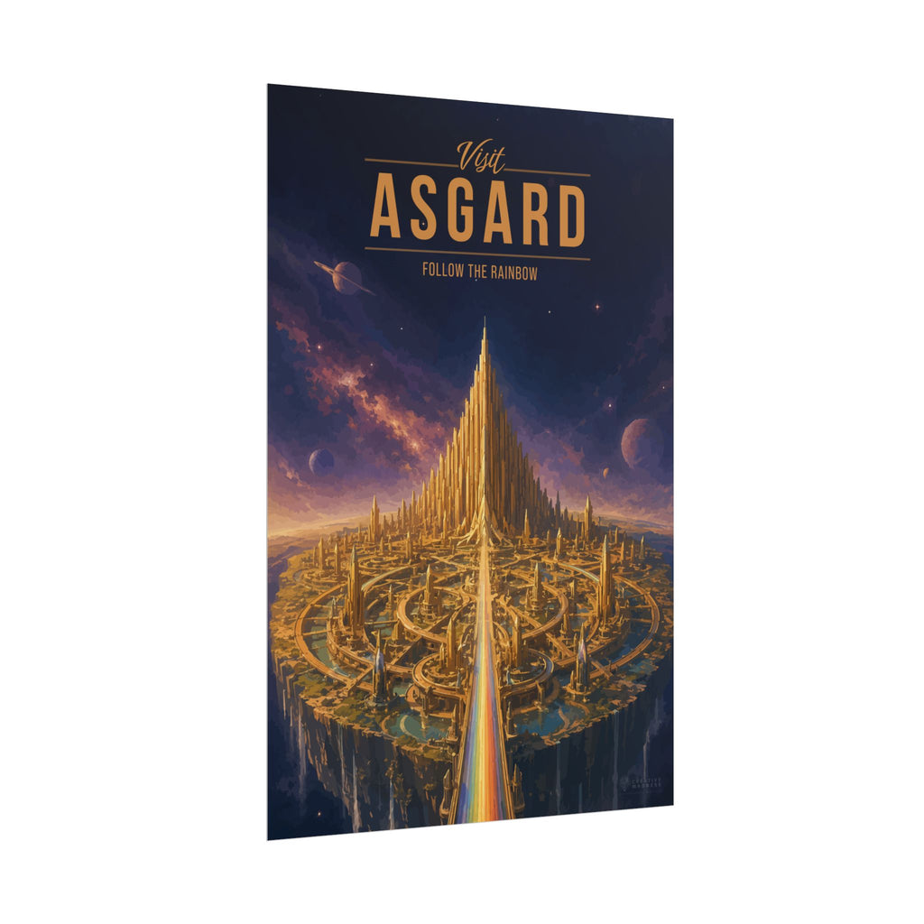 Asgard Travel Poster