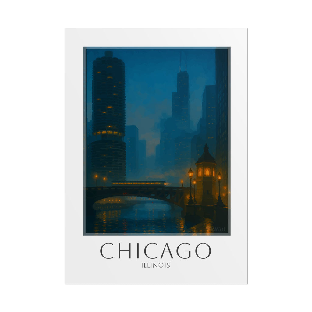 Chicago Travel Poster