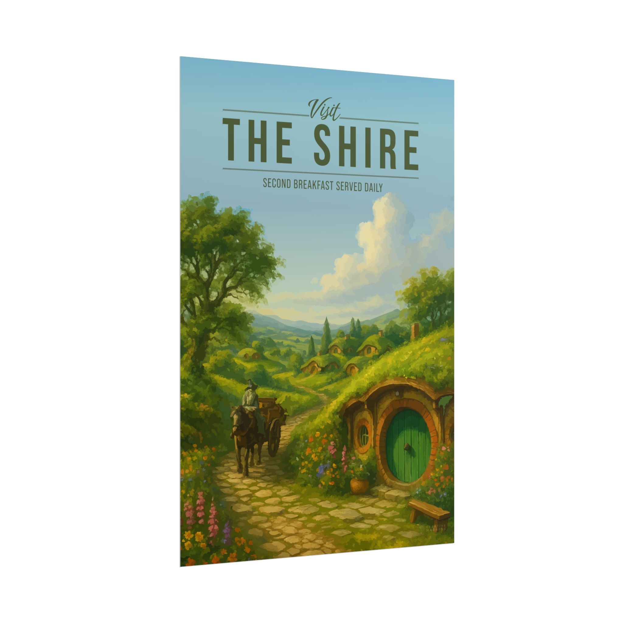 The Shire Travel Poster