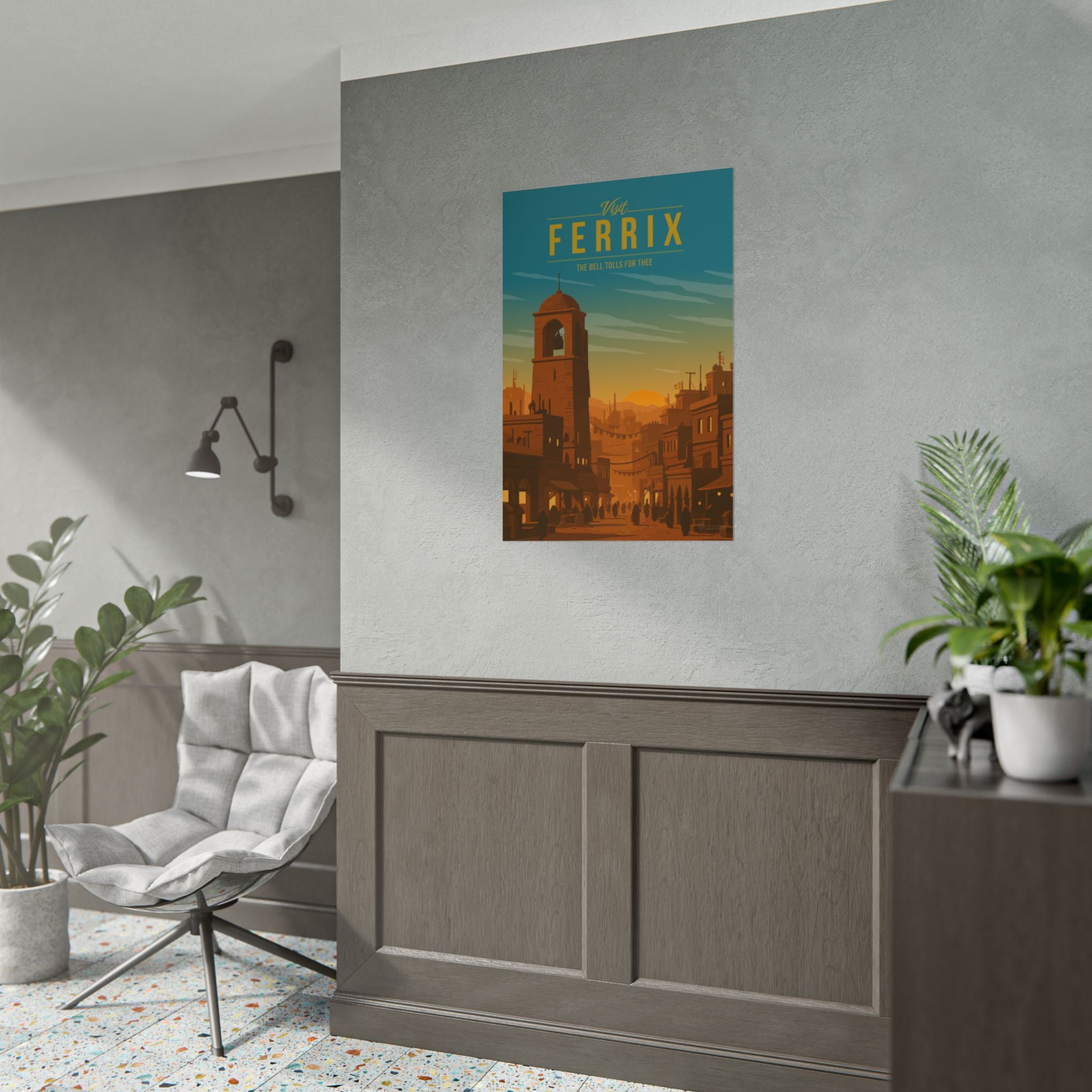 Ferrix Travel Poster