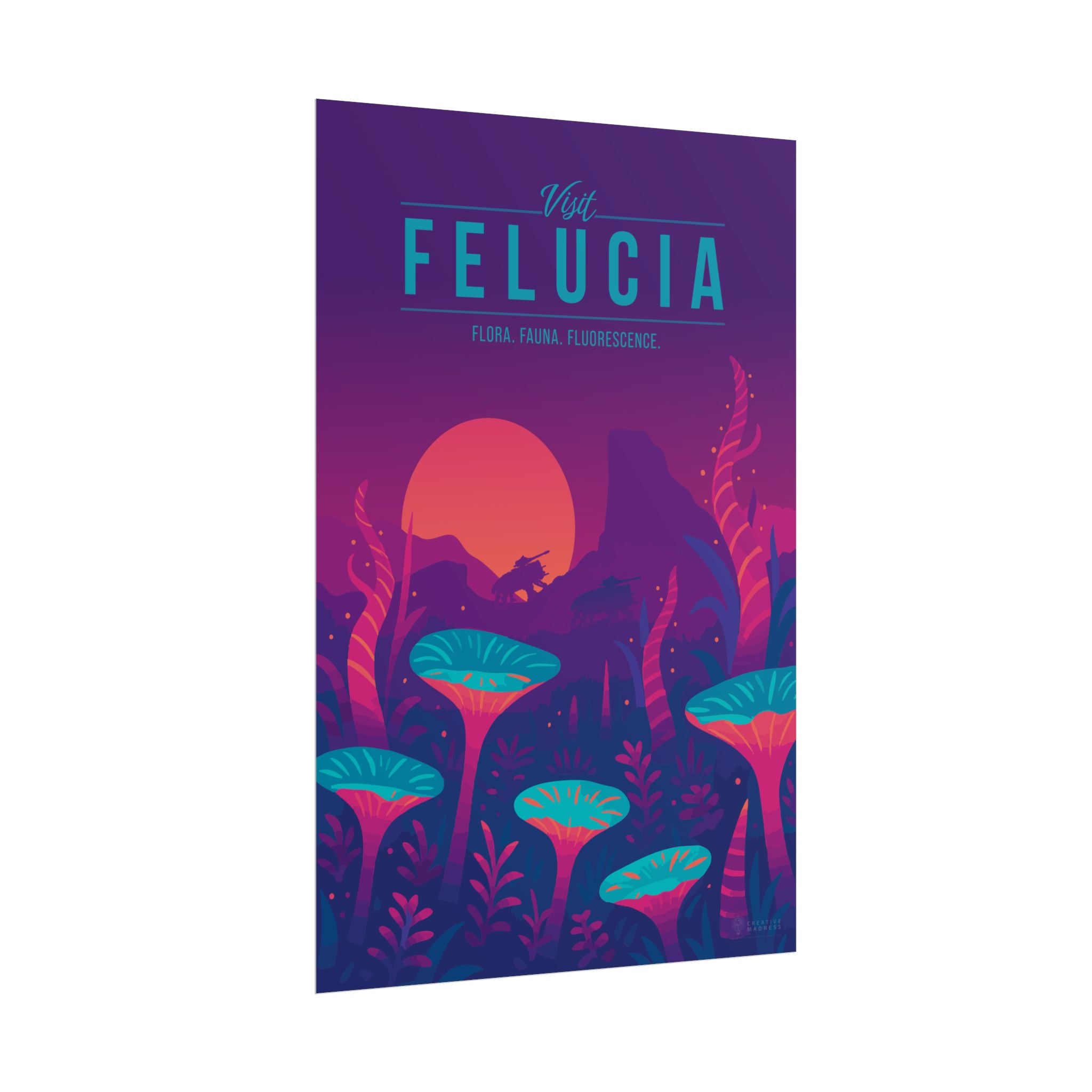 Felucia Travel Poster