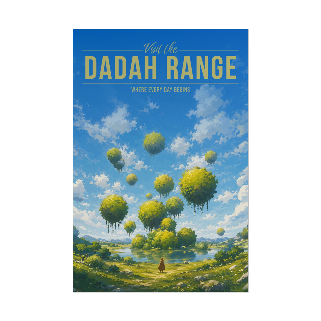 Dadah Range Travel Poster