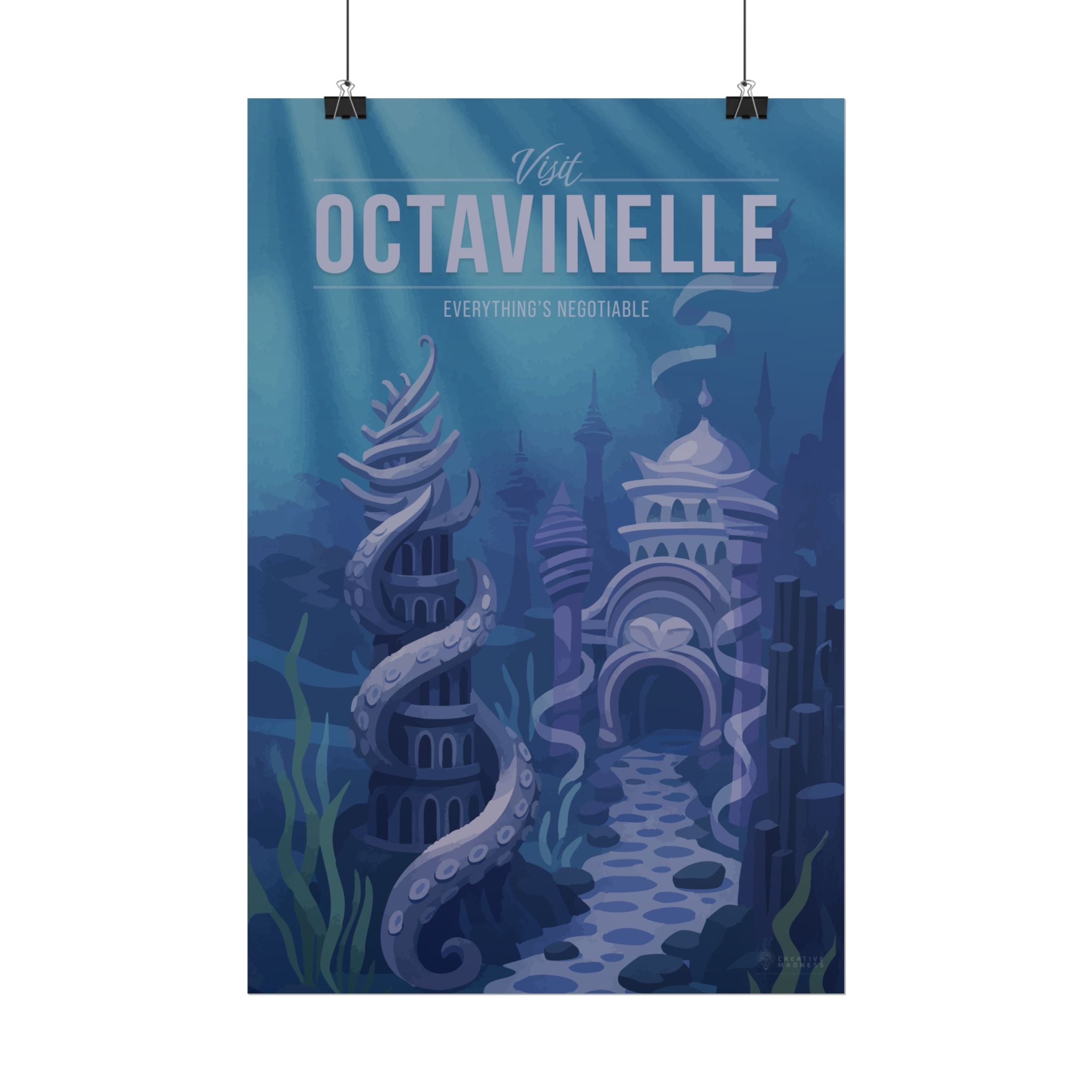 Octavinelle Travel Poster