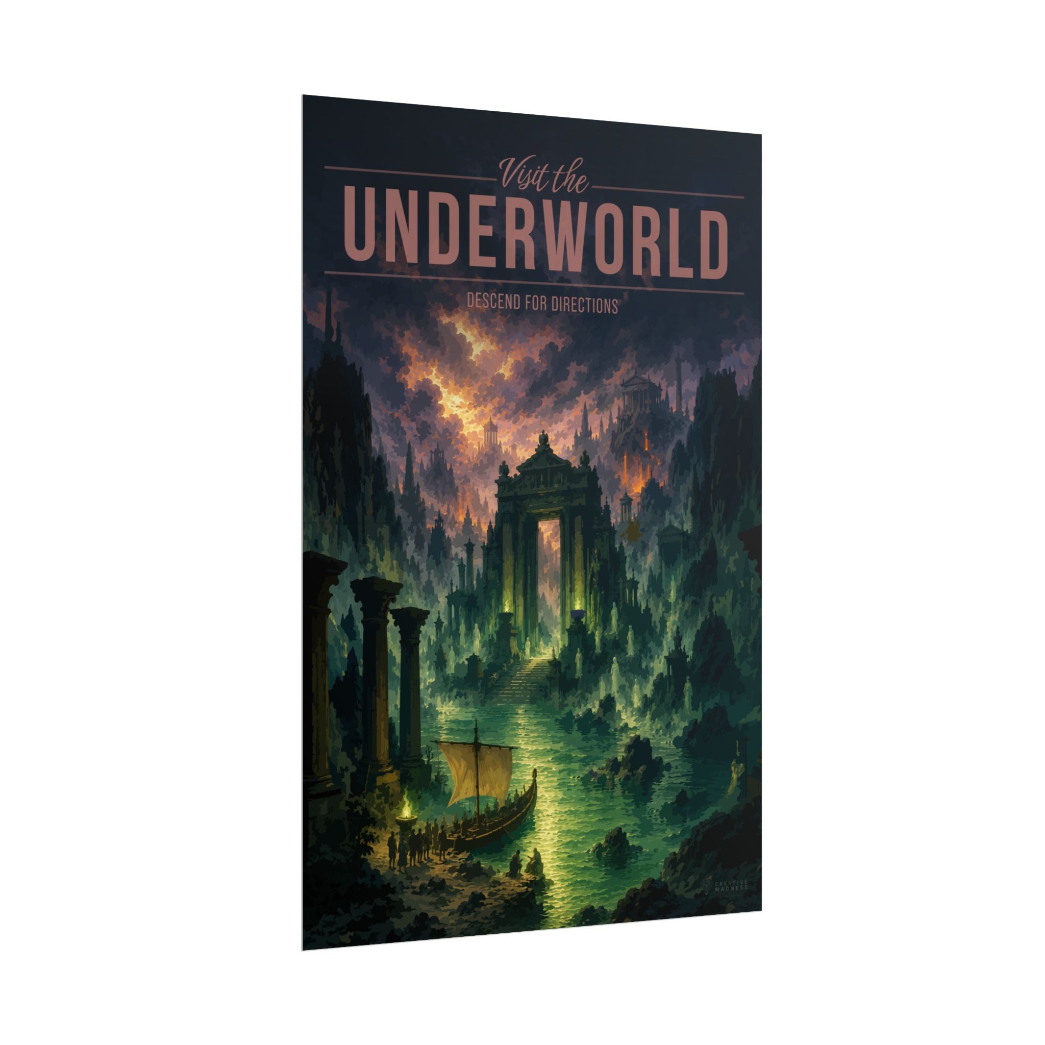 Underworld Travel Poster