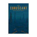 Coruscant Travel Poster