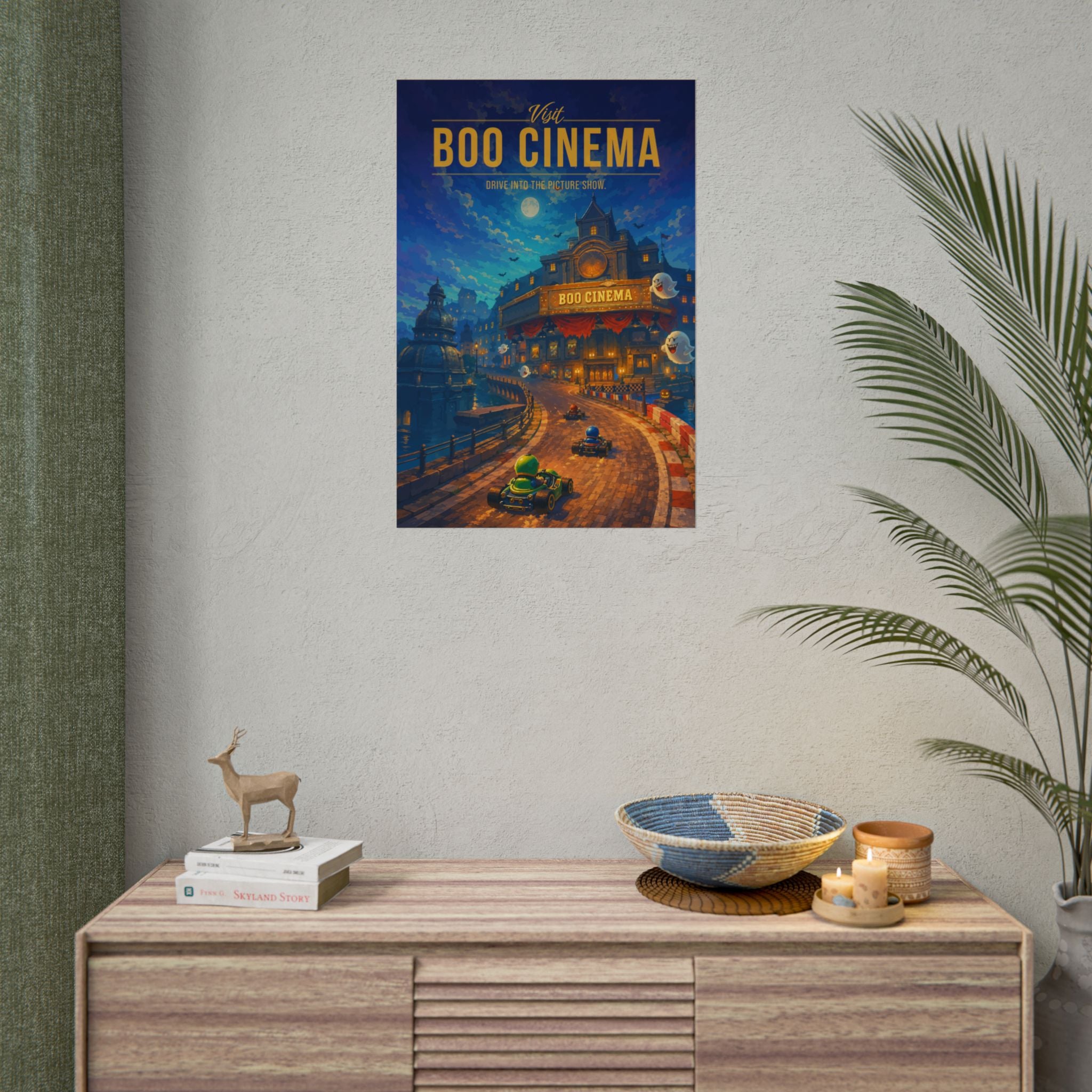 Boo Cinema Travel Poster