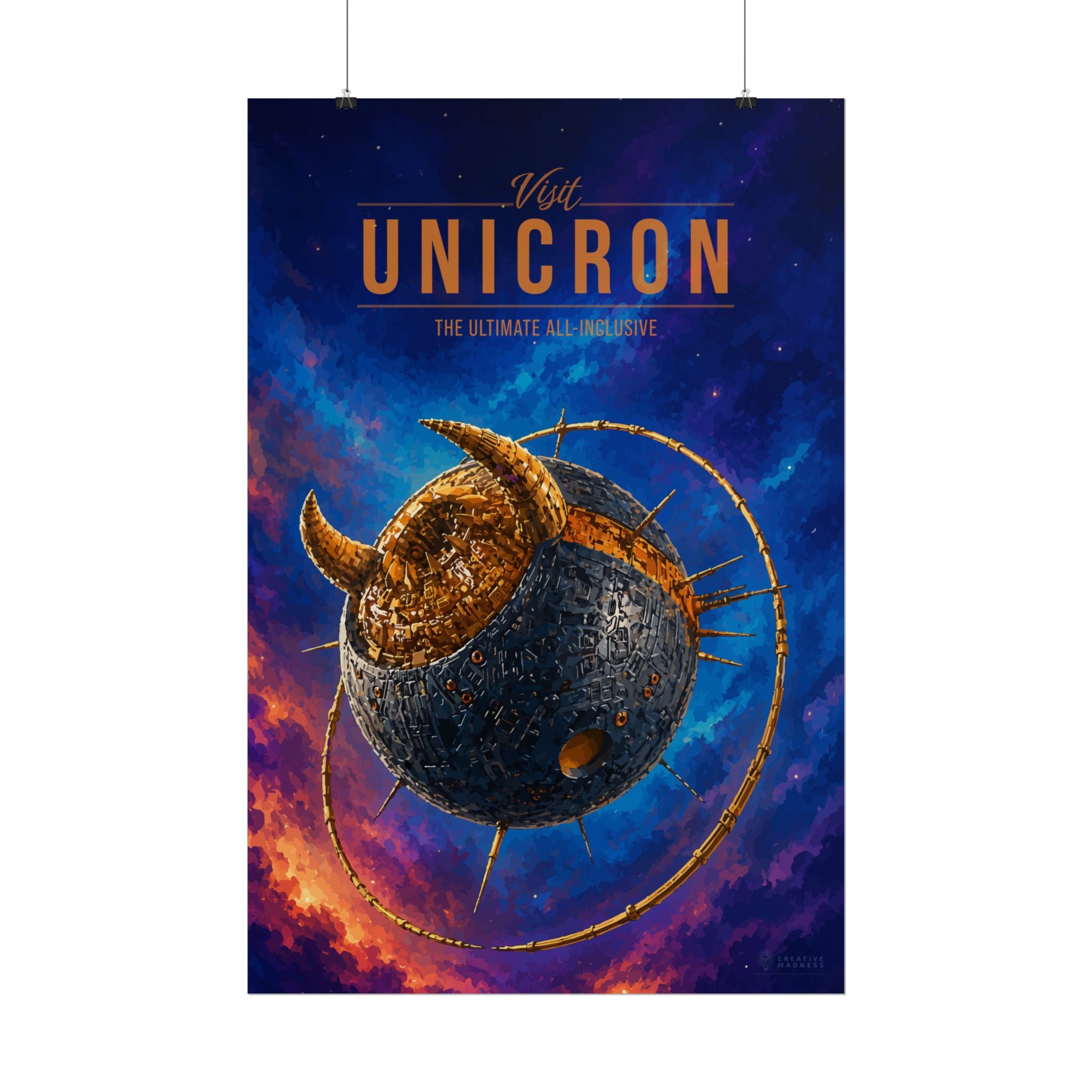 Unicron Travel Poster