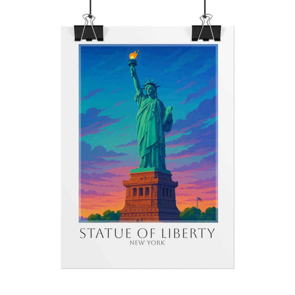 Statue Of Liberty Travel Poster