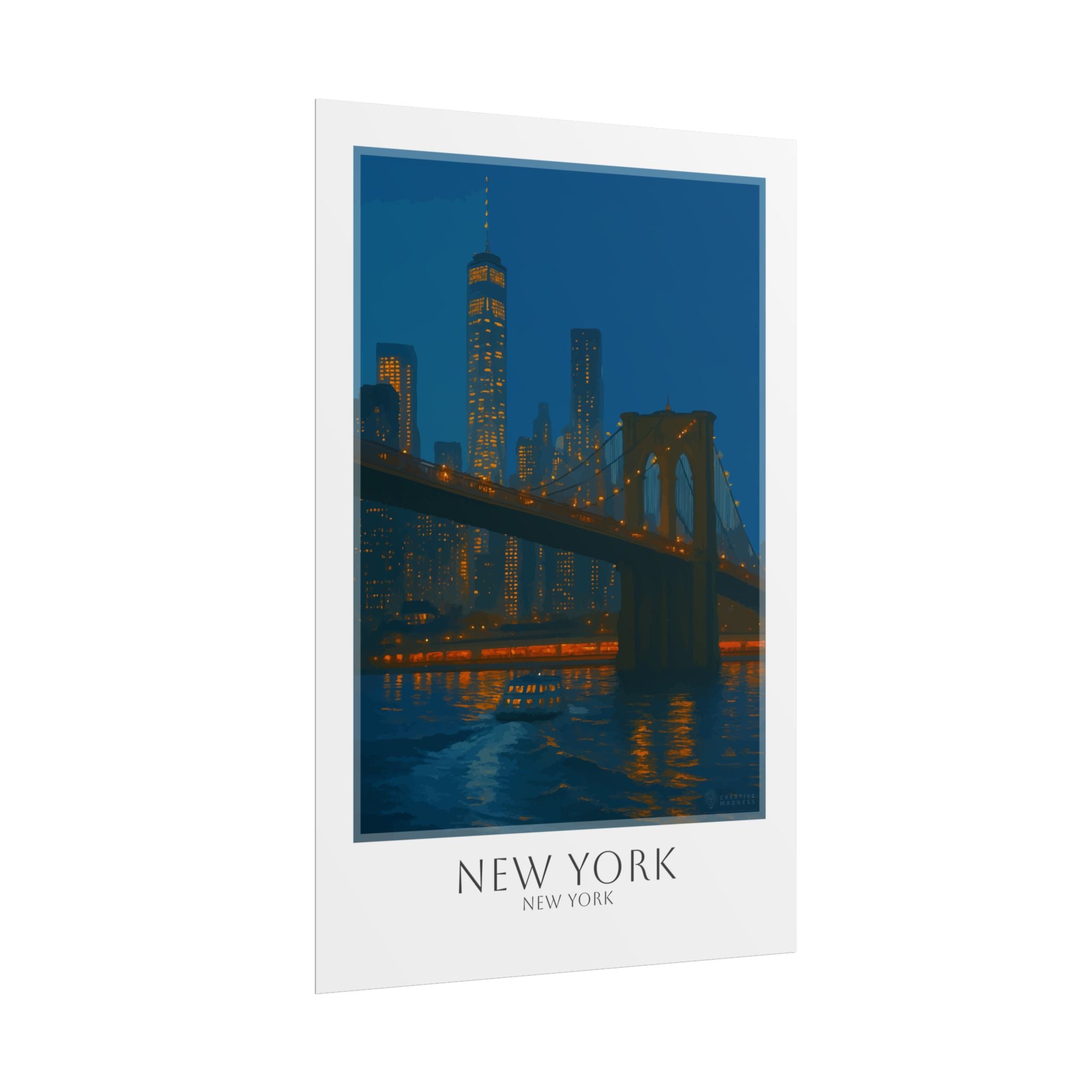 New York Travel Poster