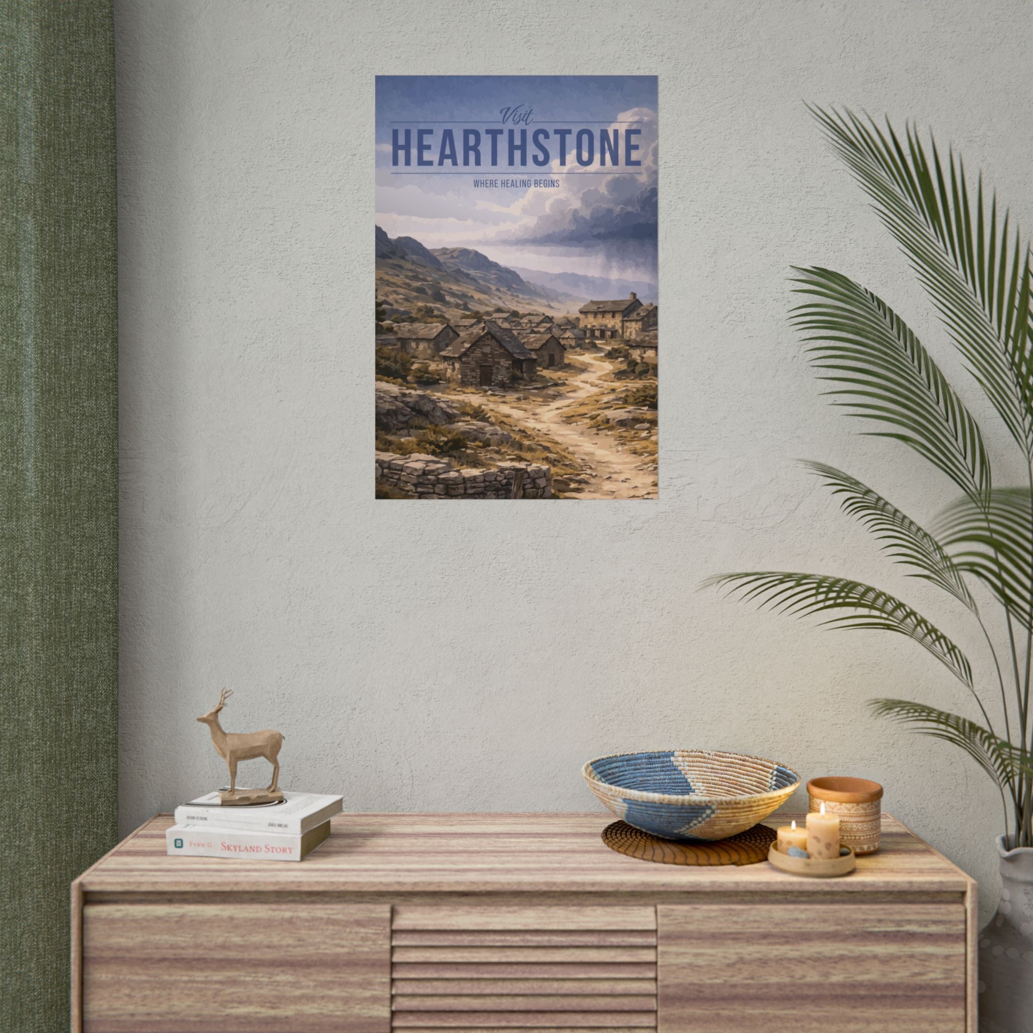 Hearthstone Travel Poster