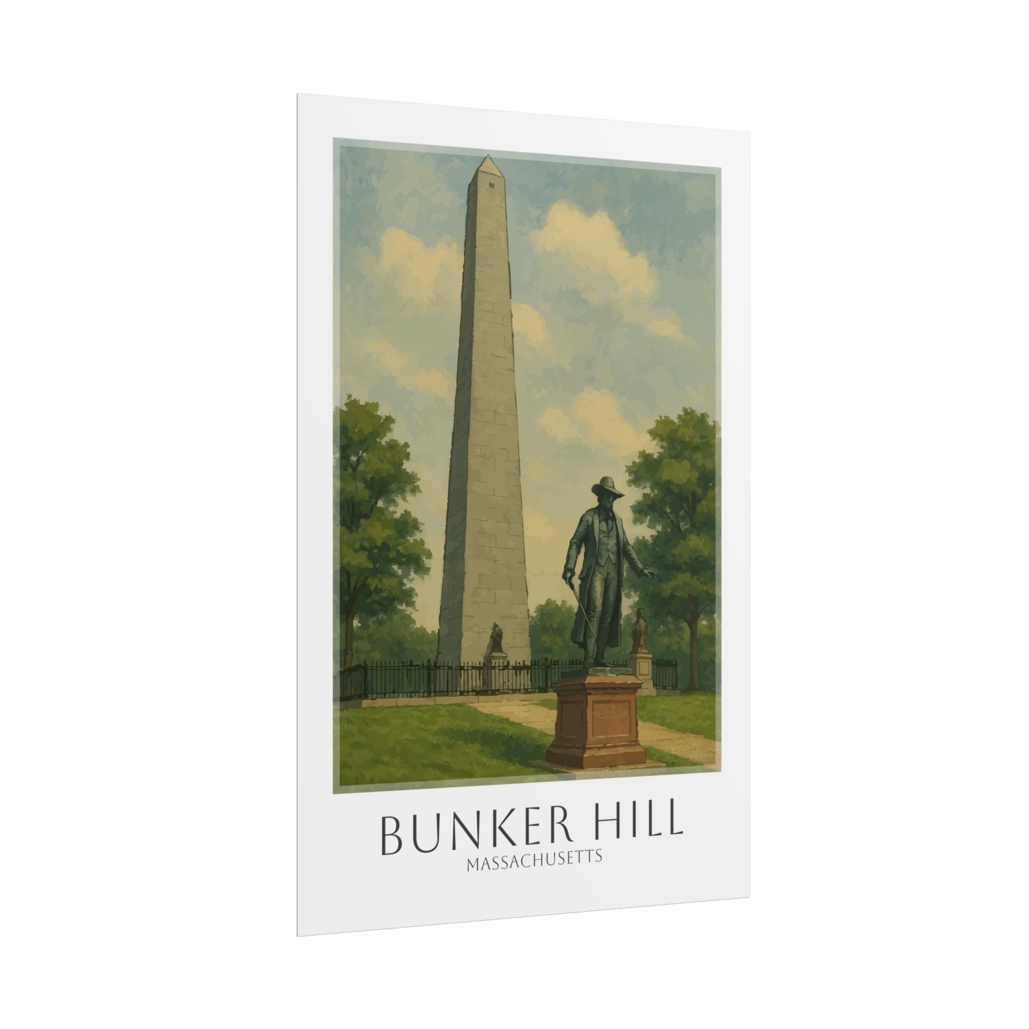 Bunker Hill Travel Poster