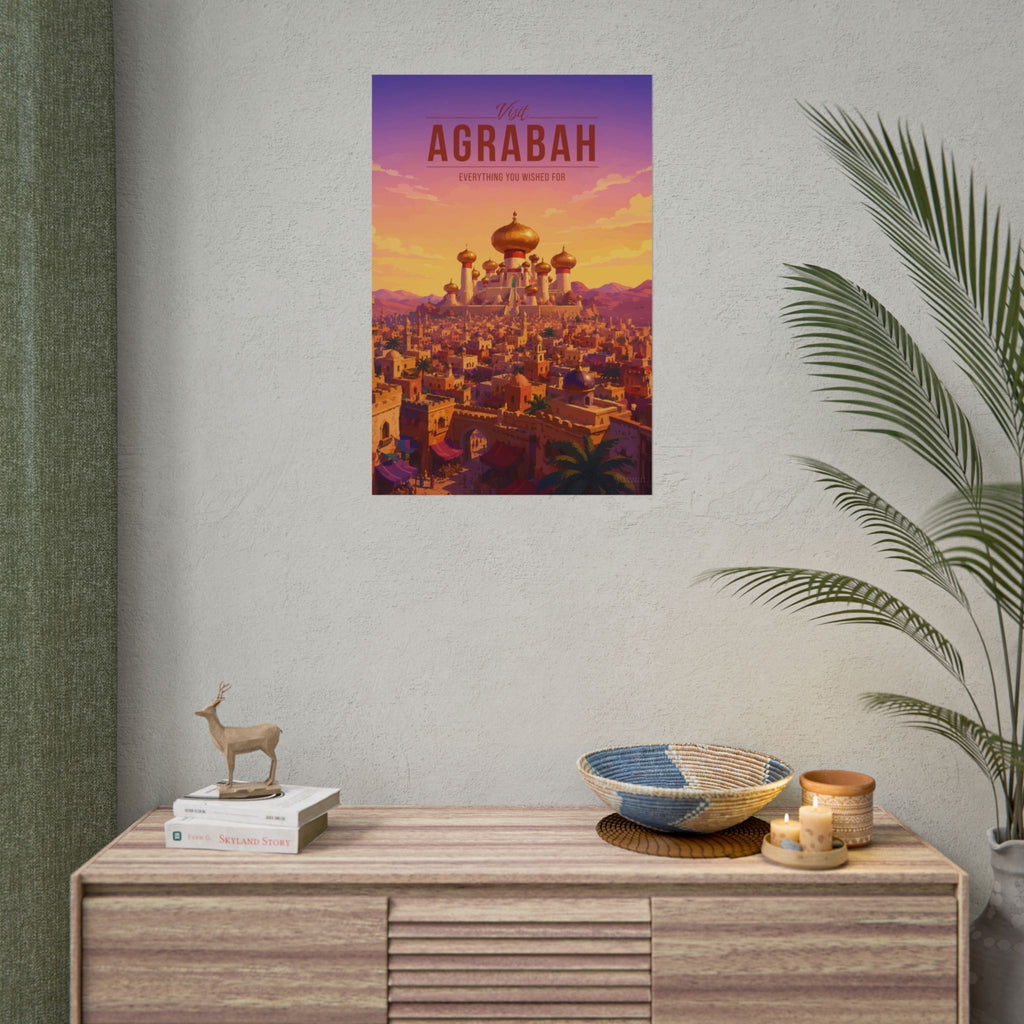 Agrabah Travel Poster