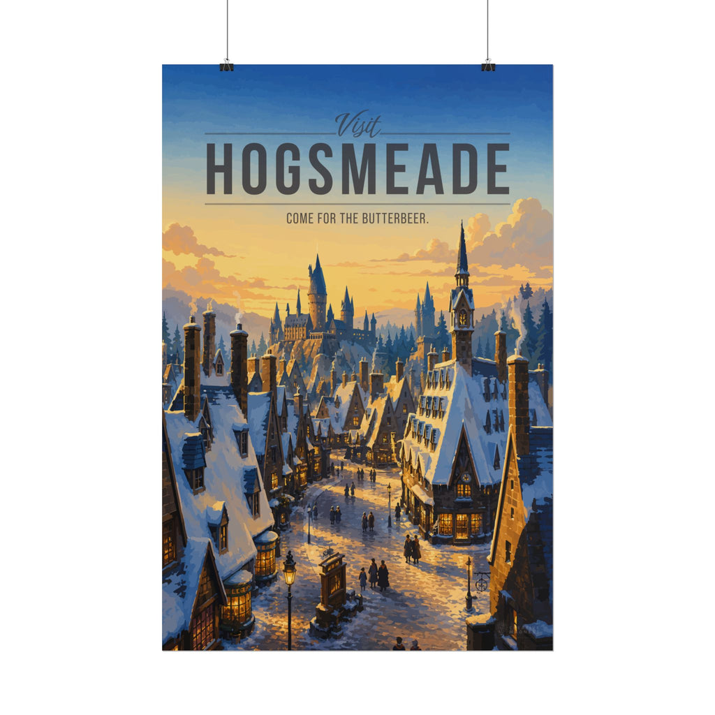 Hogsmeade Travel Poster
