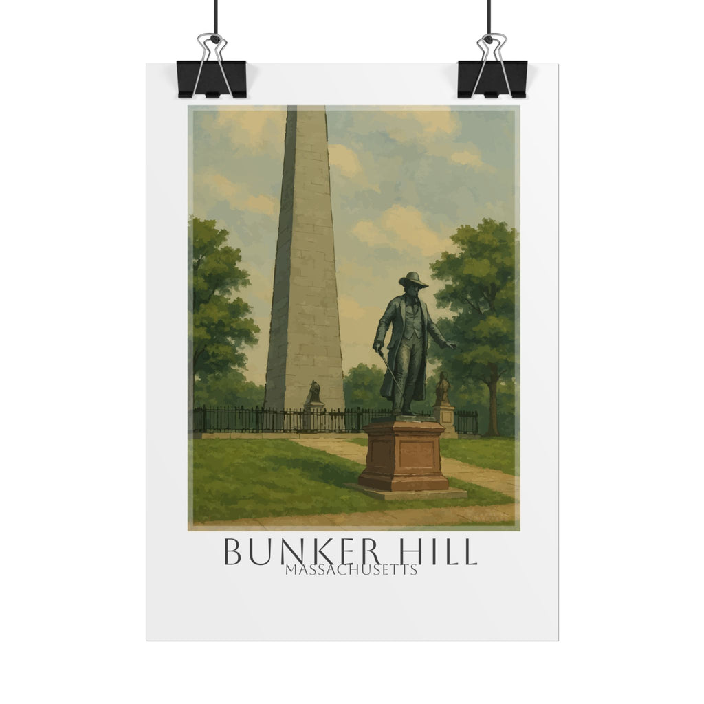 Bunker Hill Travel Poster